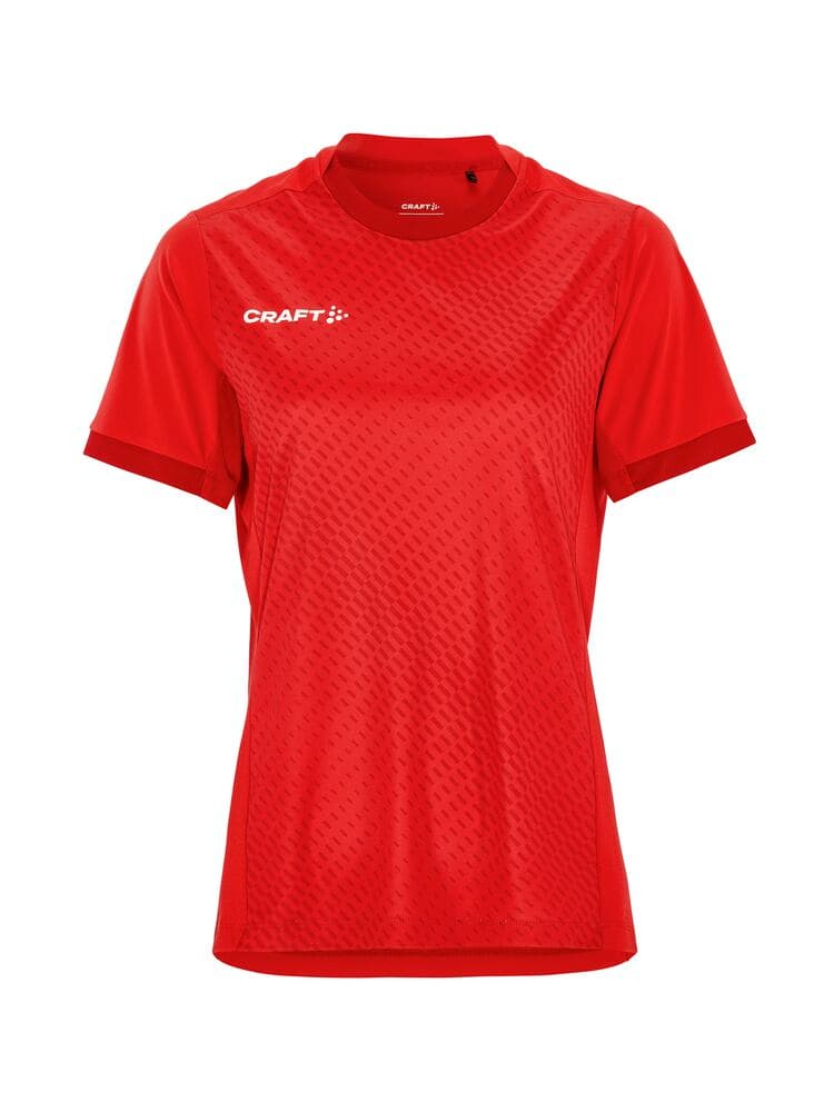 Craft Evolve 2.0 contrast graphic jersey w coloris Rouge