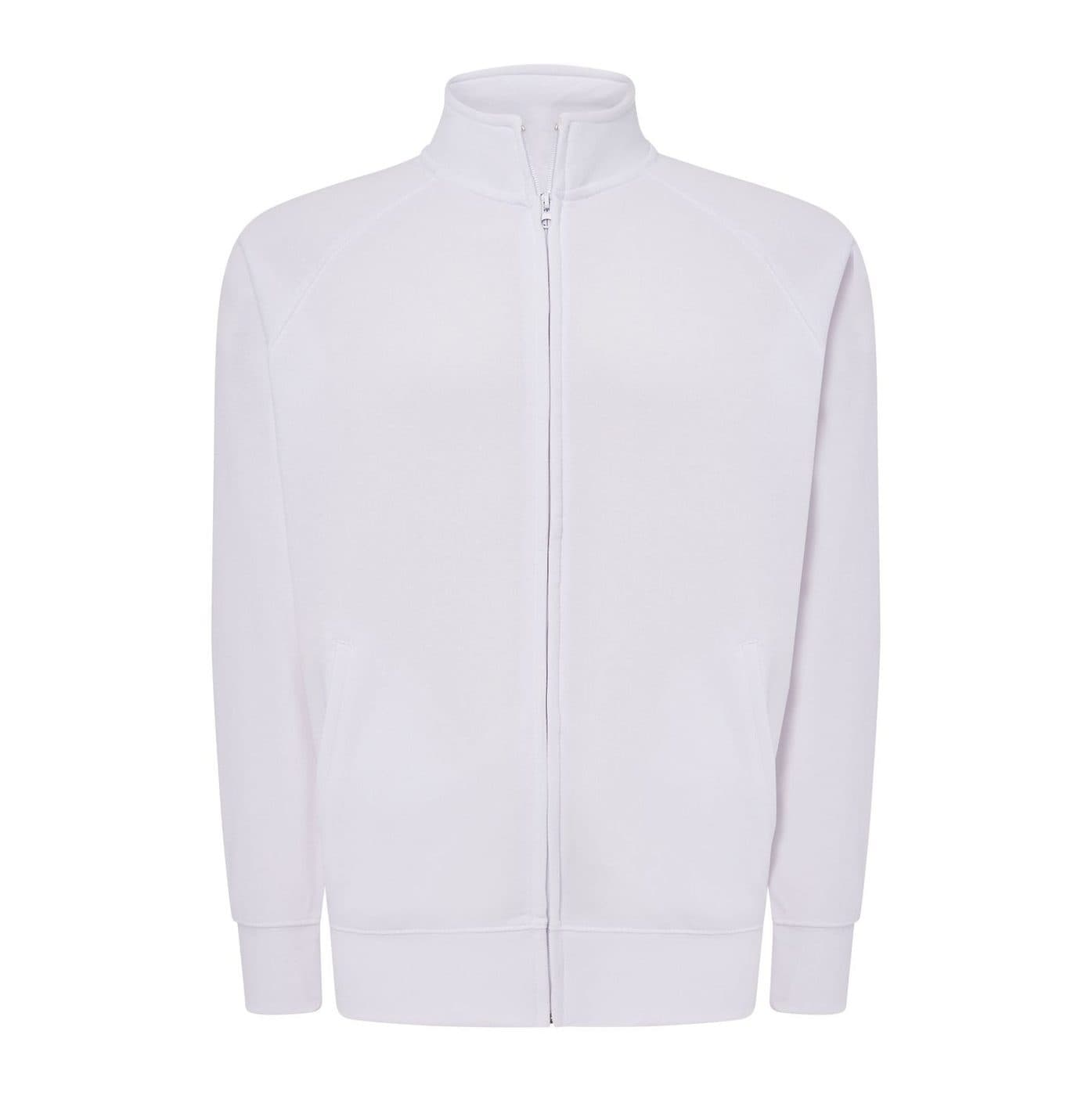 FULL ZIP SWEATSHIRT coloris Blanc