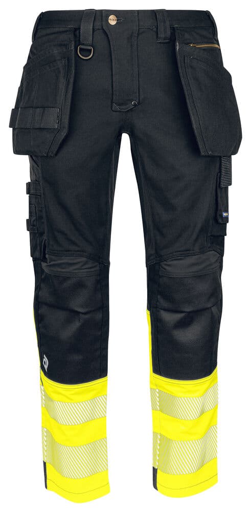 6525 PANTALON STRETCH DE SIGNALISATION EN ISO 20471 CLASSE 1