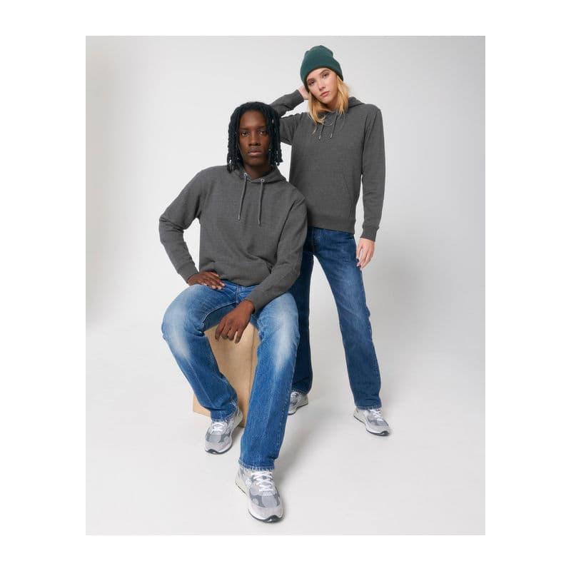 RE-Cruiser unisex recycled hoodie  coloris Noir Re