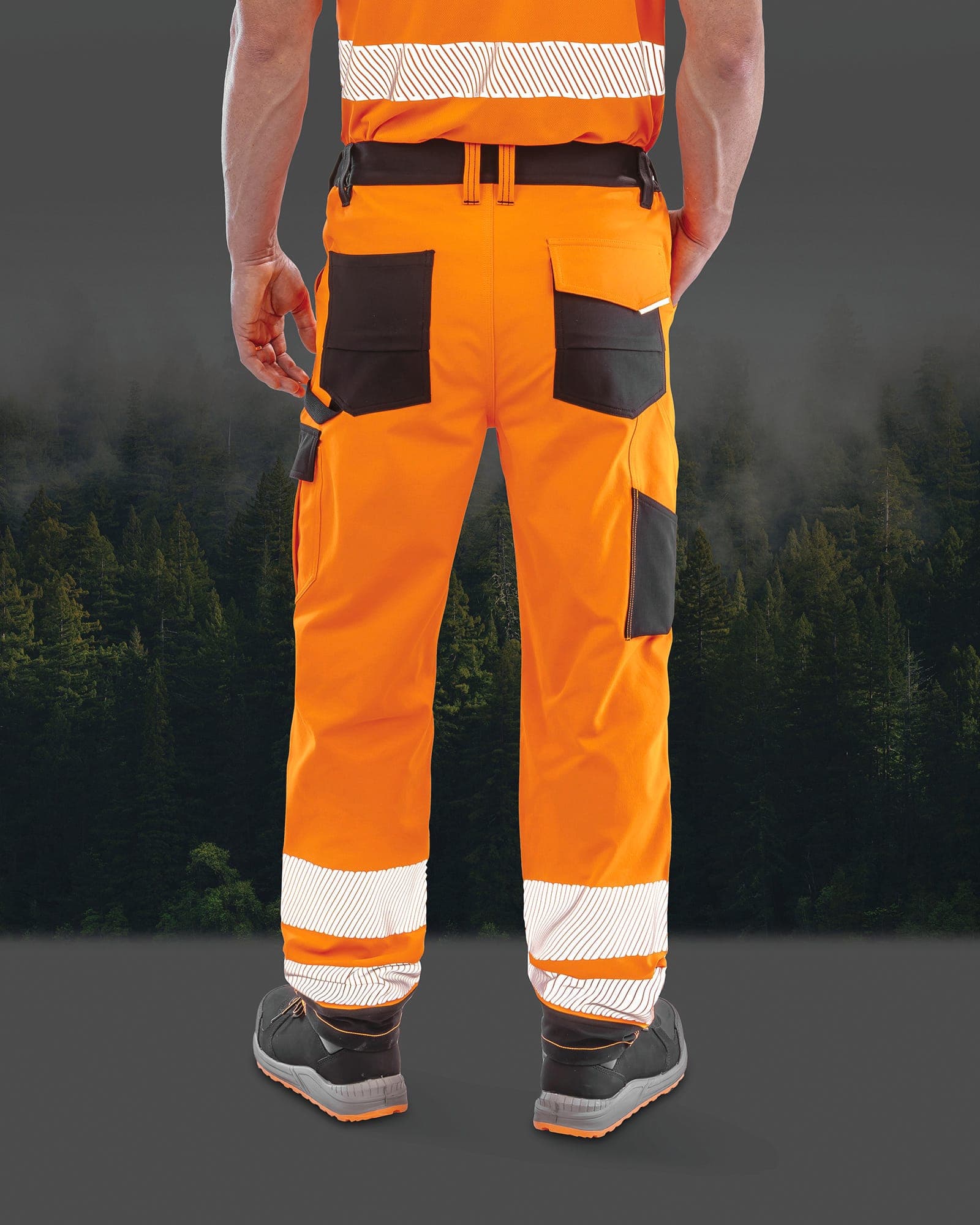 Pantalon de sécurité recyclé Safe-Guard en situation