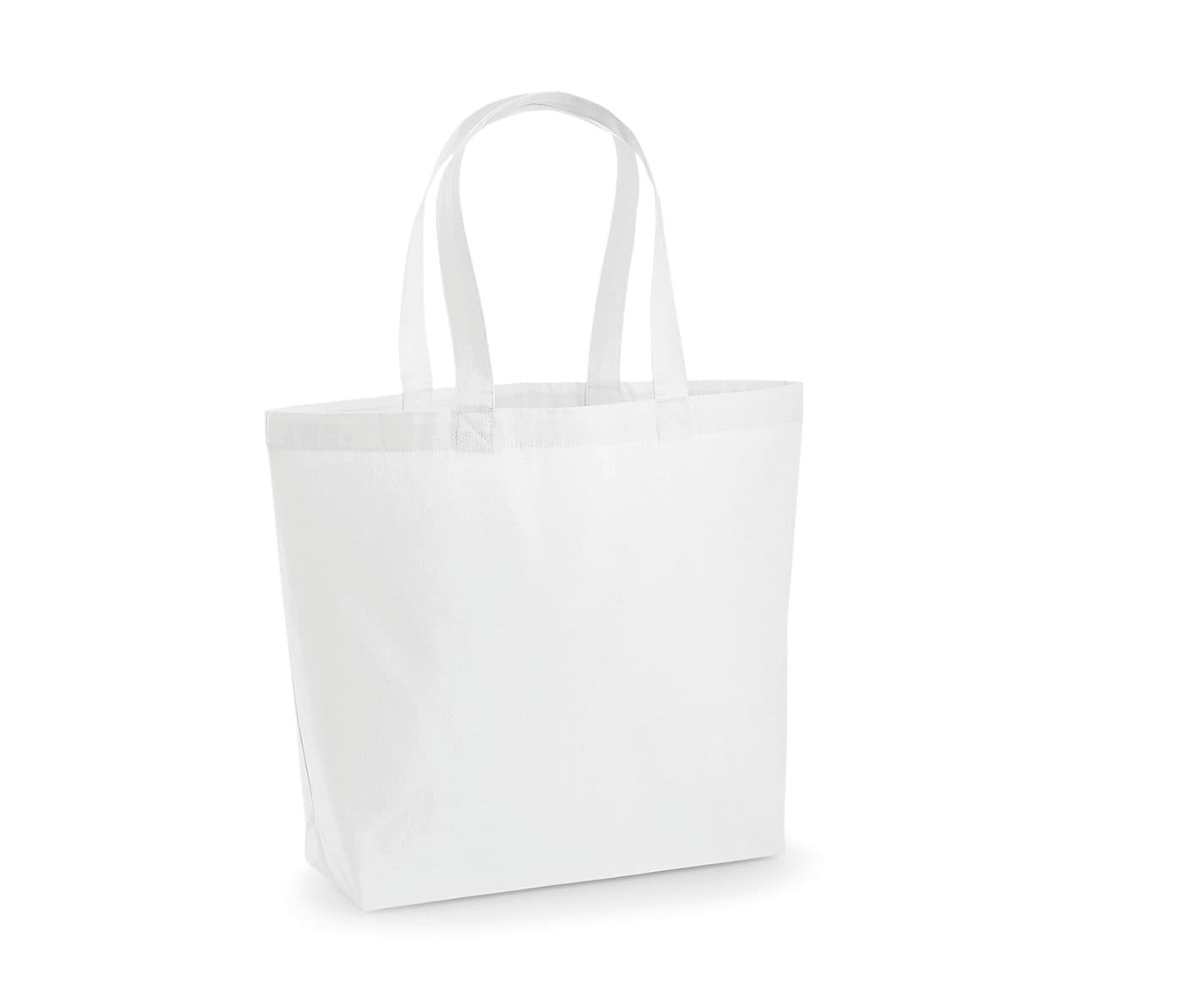 PREMIUM COTTON MAXI TOTE coloris Blanc
