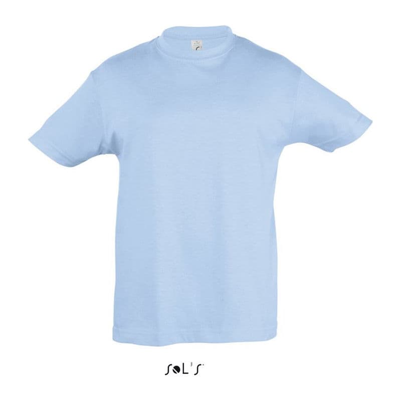SOL'S REGENT KIDS - ROUND NECK T-SHIRT coloris Bleu ciel