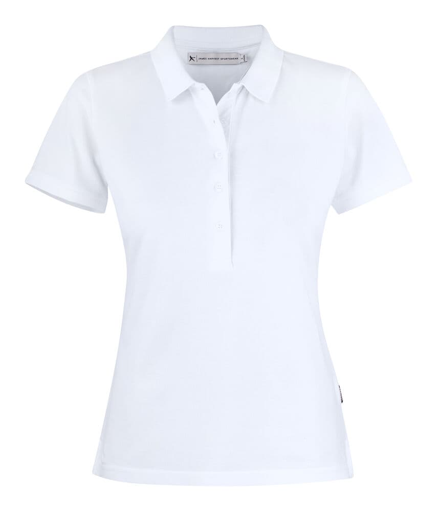 Polo Piqué Sunset Femme coloris Blanc