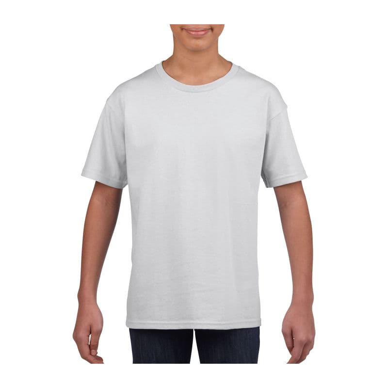 SOFTSTYLE® YOUTH T-SHIRT coloris Blanc