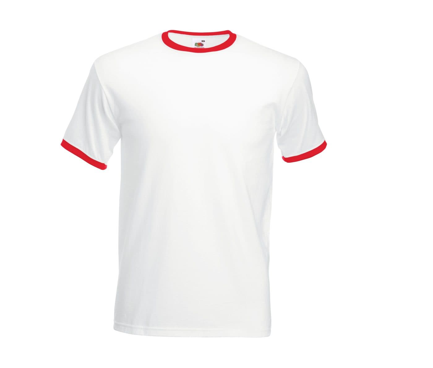 VALUEWEIGHT RINGER T coloris Blanc / Rouge