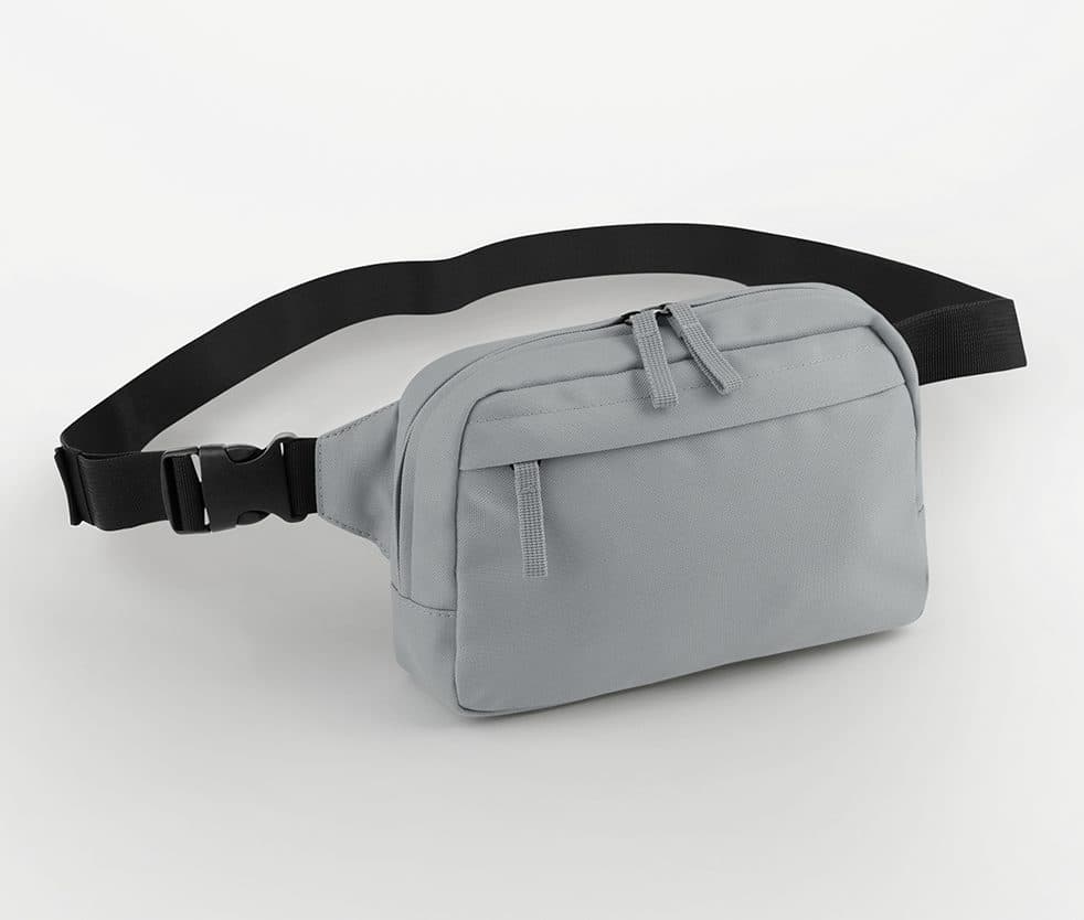 PREMIUM RECYCLED CROSS BODY BAG coloris Gris pur