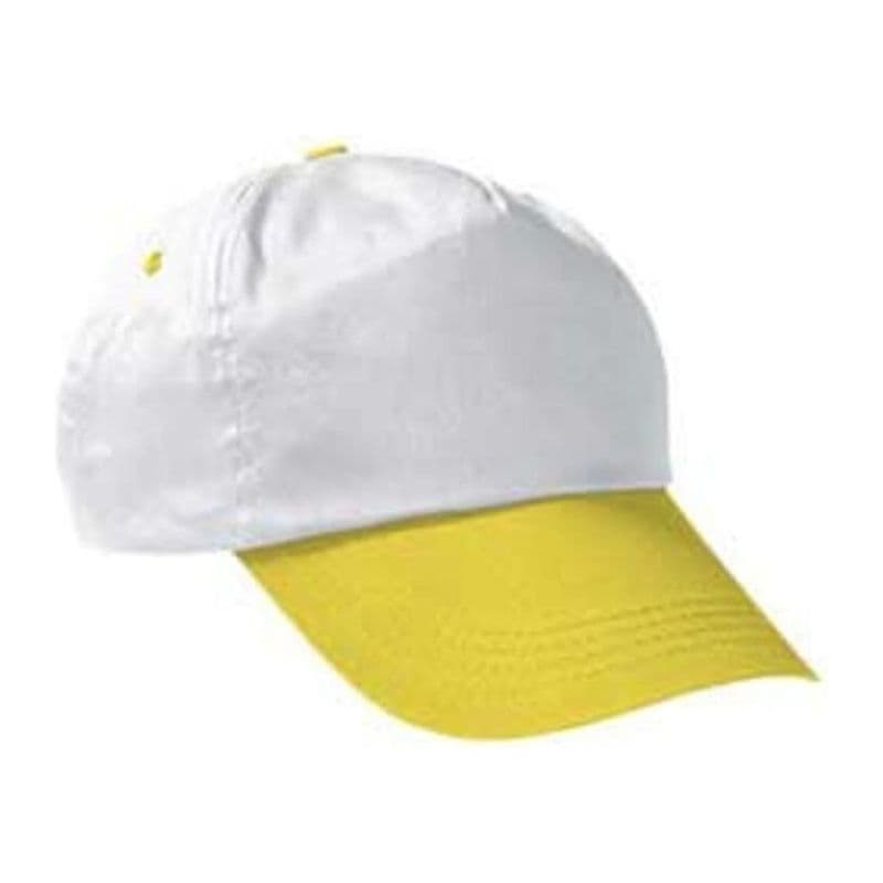 Casquette Promotion coloris Blanc / Jaune citron