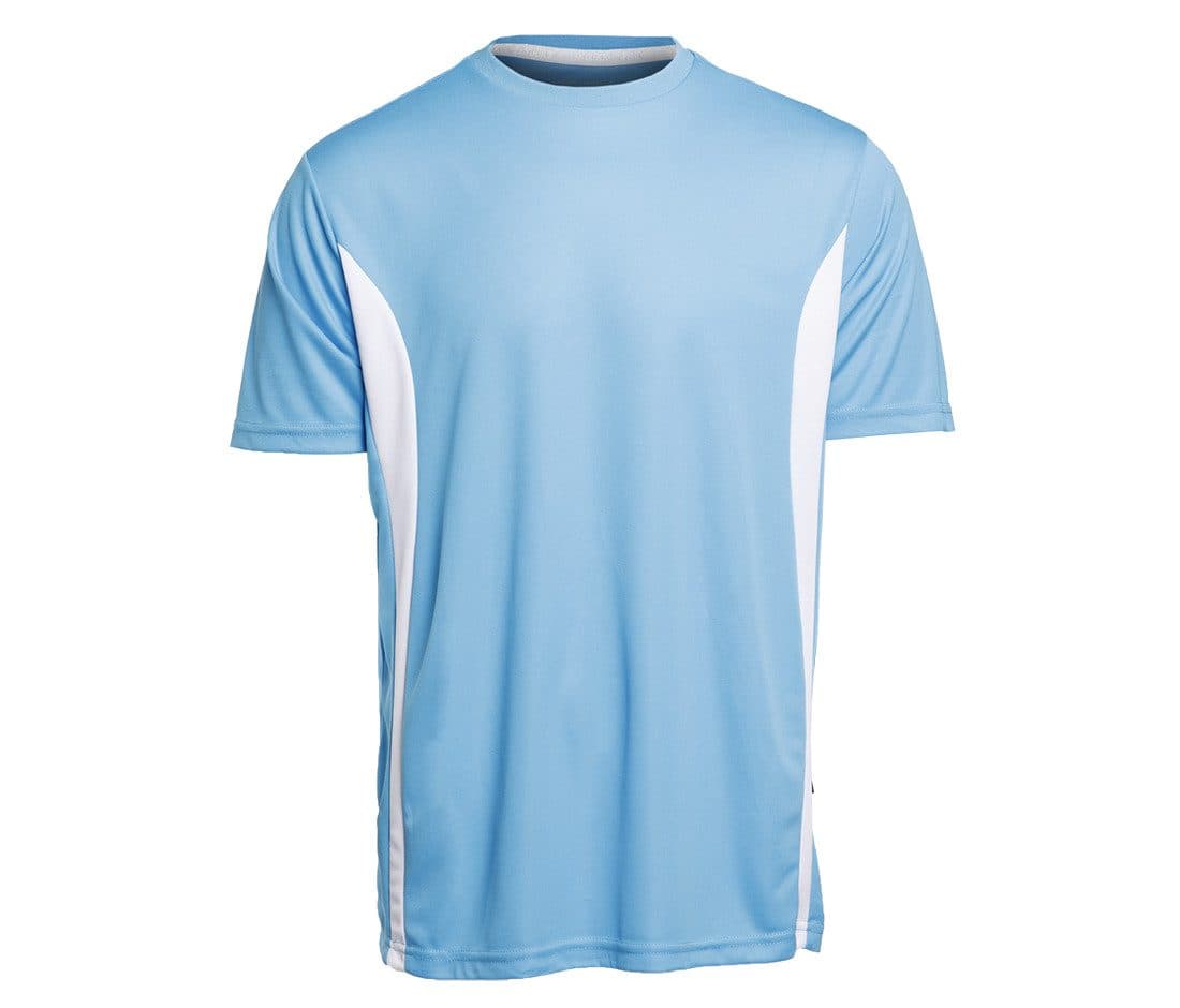 SPORT TEE coloris Azur / Blanc