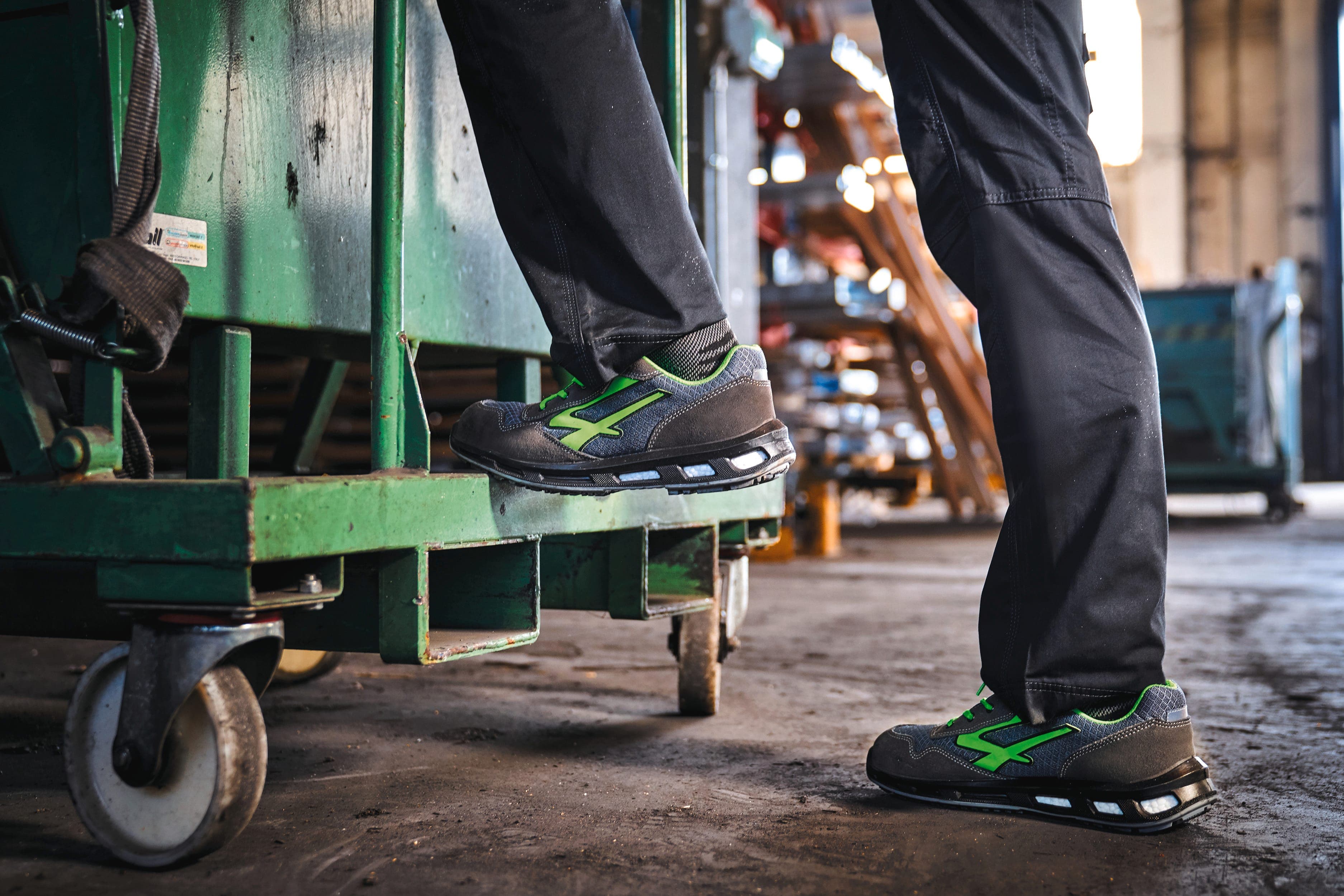 Chaussures de sécurité Point en situation