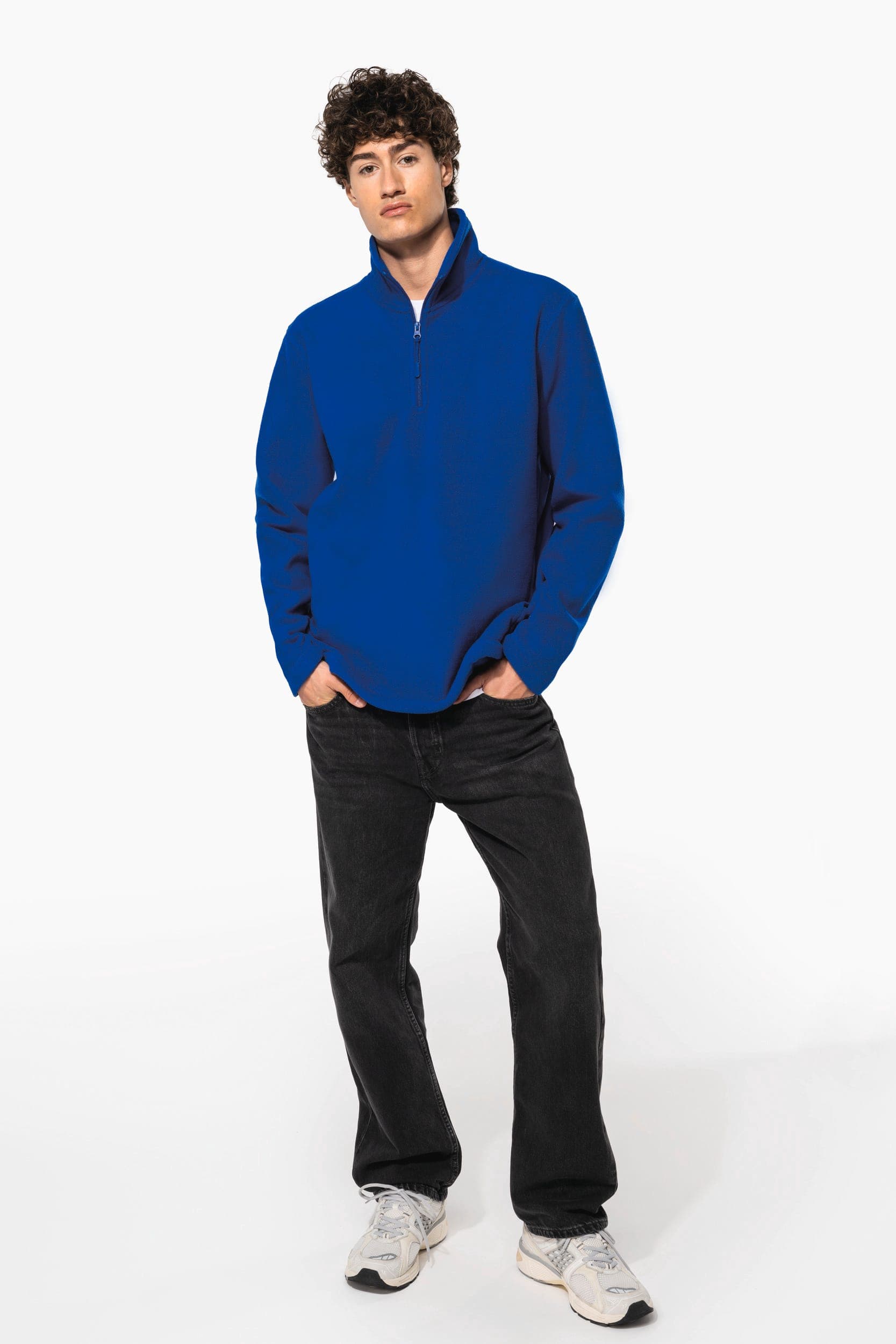 Enzo > Micropolaire col zippé homme en situation