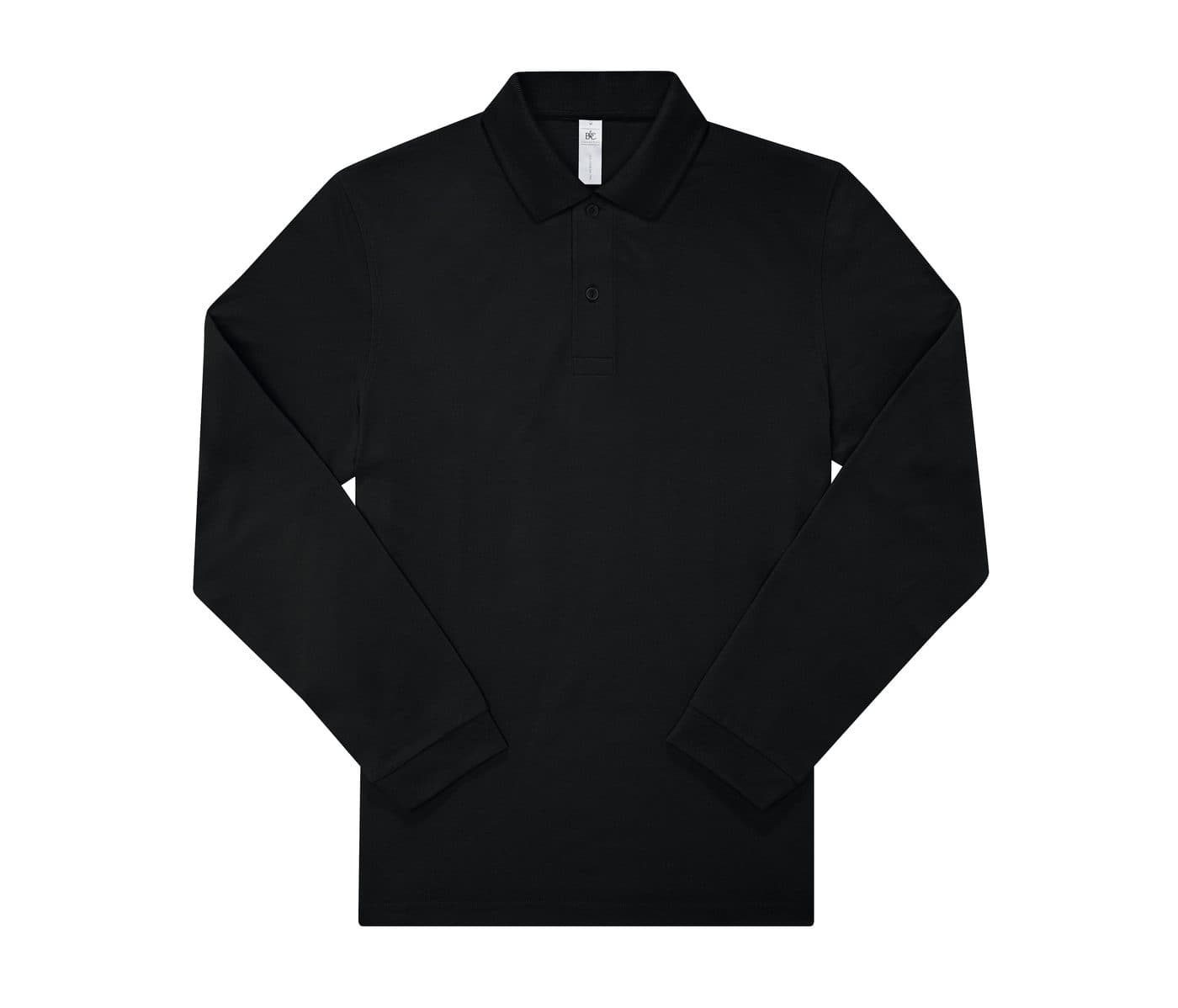 B&C MY POLO 210 LSL coloris Noir