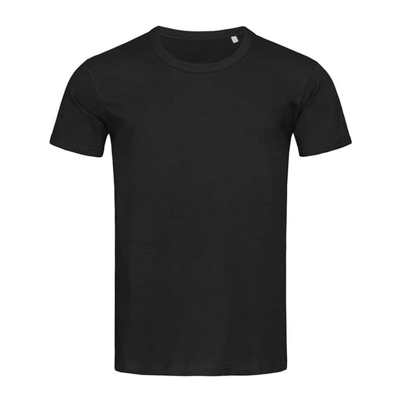 Ben Crew Neck Unisex T-shirt coloris Noir opale