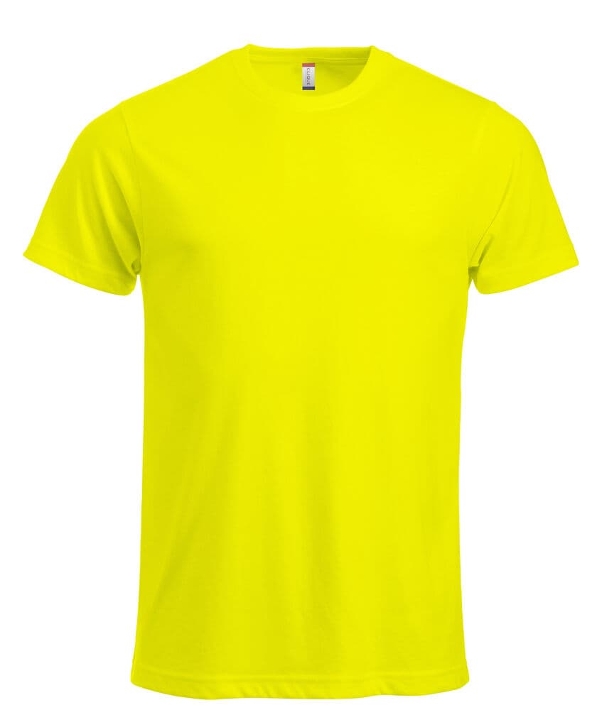 Clique New Classic-T coloris Jaune haute visibilité