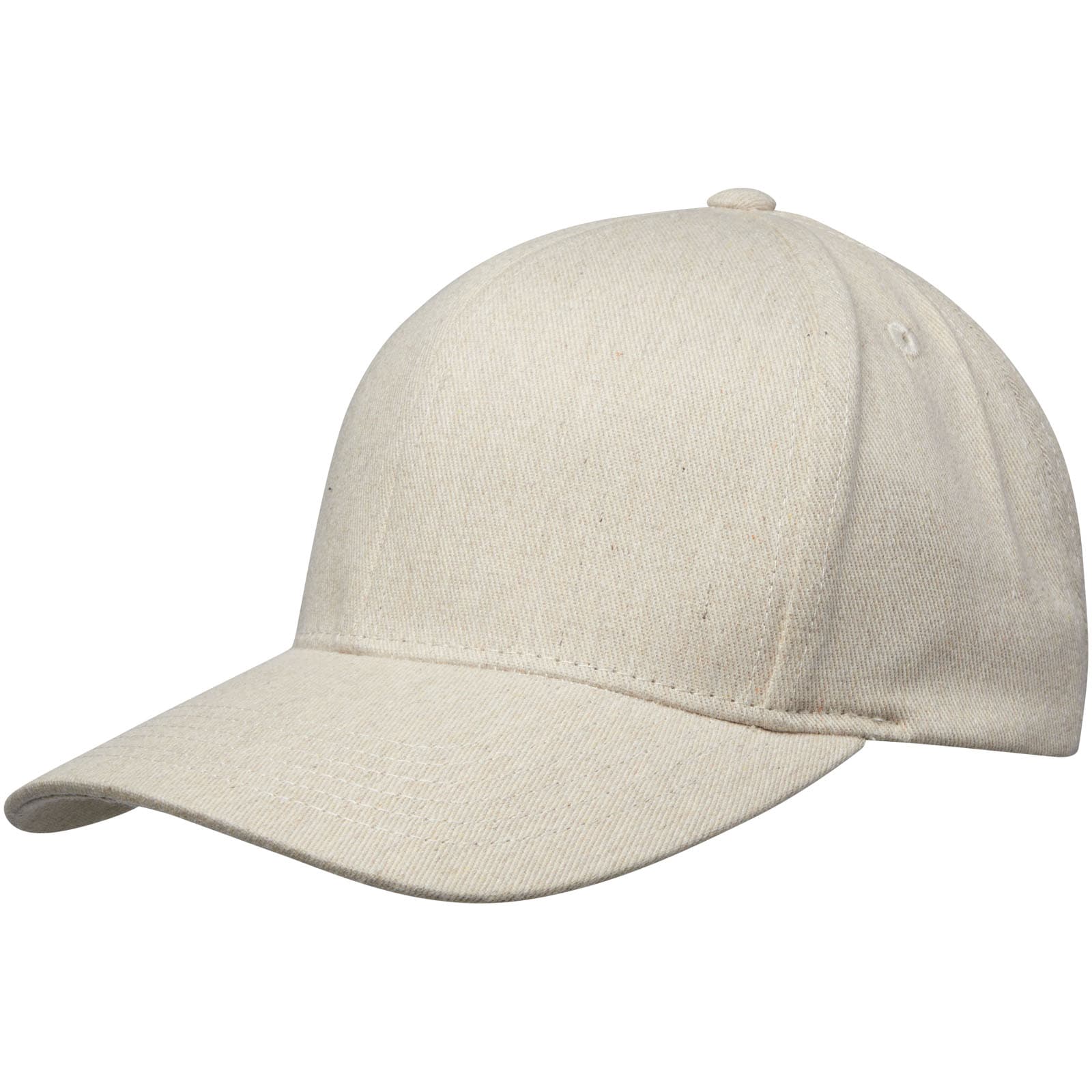 Casquette recyclée de 240 g/m² Opal Aware™ 6 panneaux coloris Flocons d’avoine