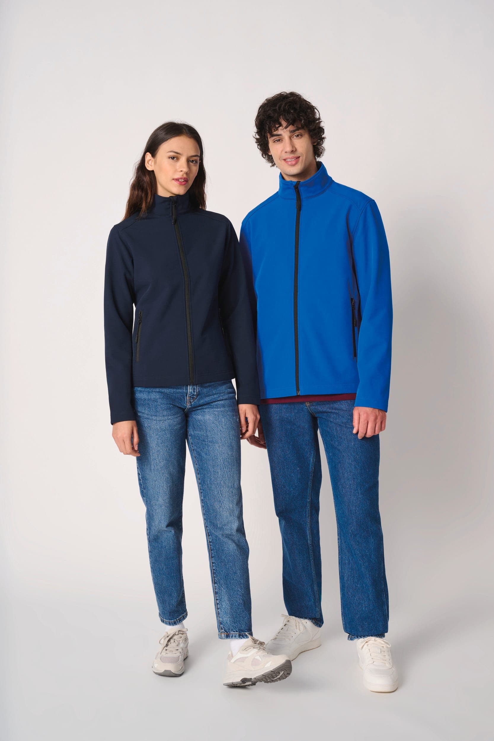 Veste softshell 2 couches homme en situation
