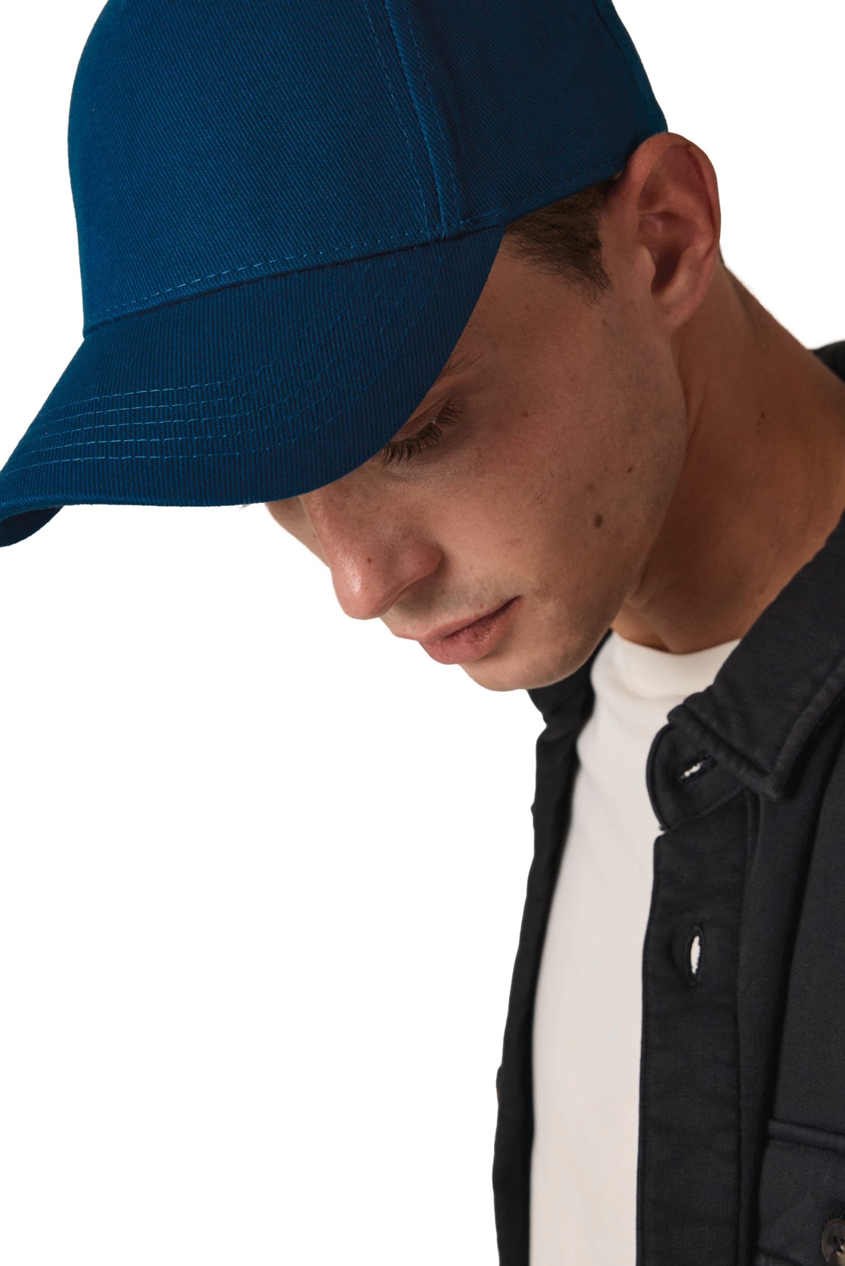 Casquette en coton bio 5 panneaux - K-up Gold Label en situation