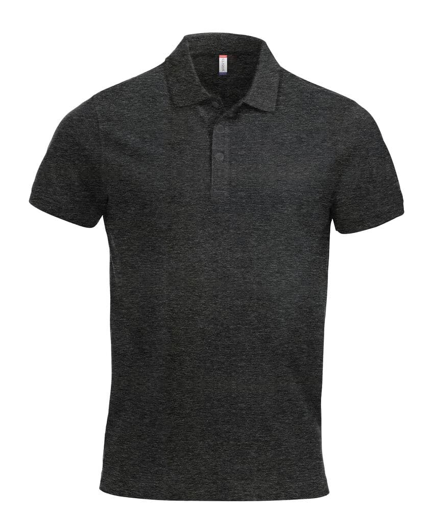Clique Classic Lincoln S/S Polo coloris Anthracite chiné