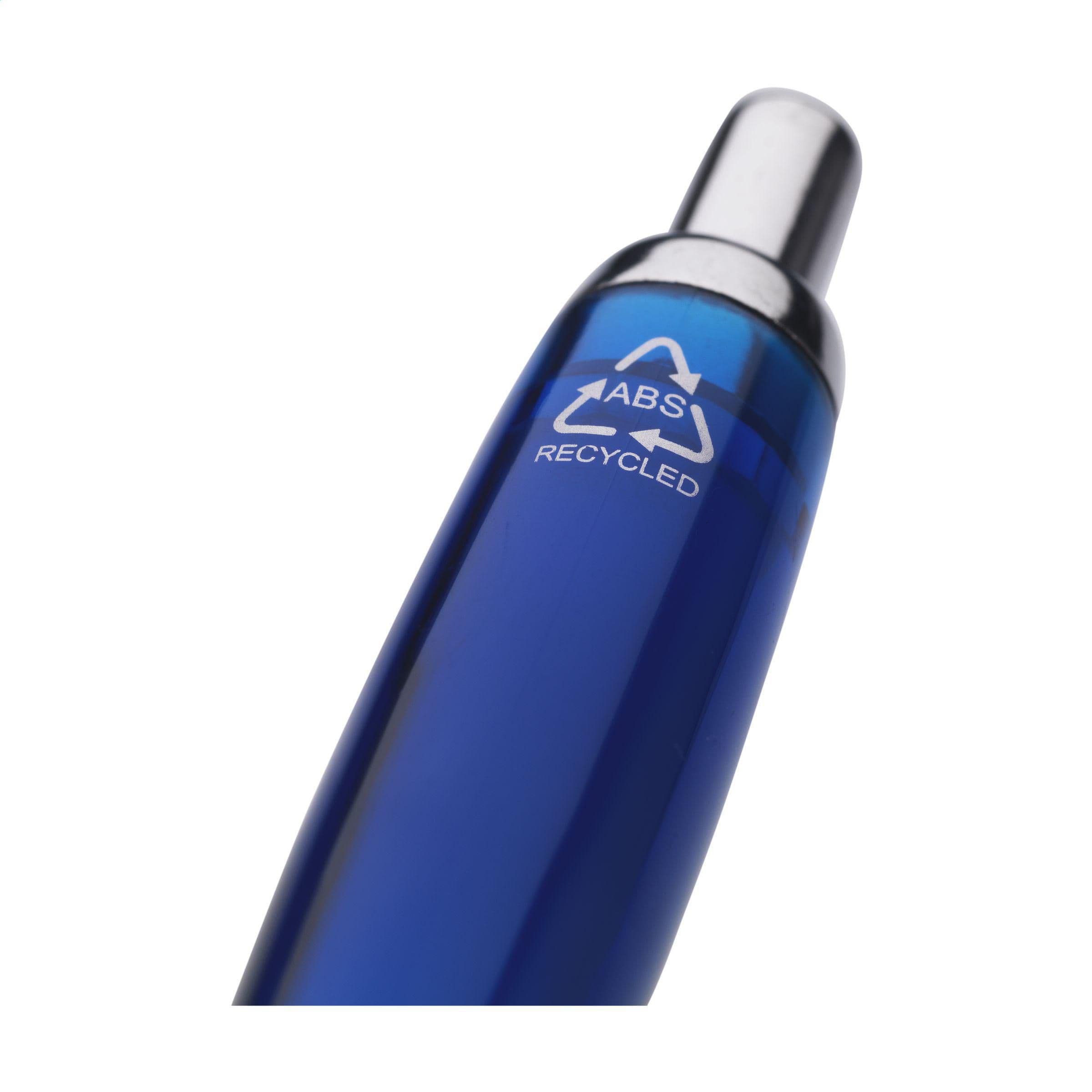 Stylo Athos Solid RCS ABS recyclé en situation
