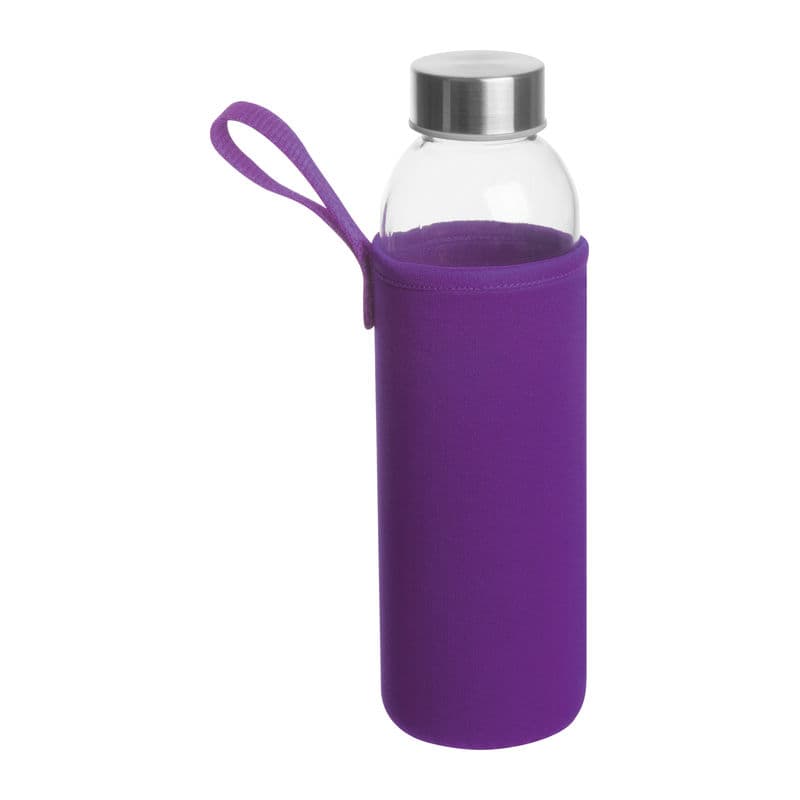 Bouteille en verre « Klagenfurt » coloris Violet