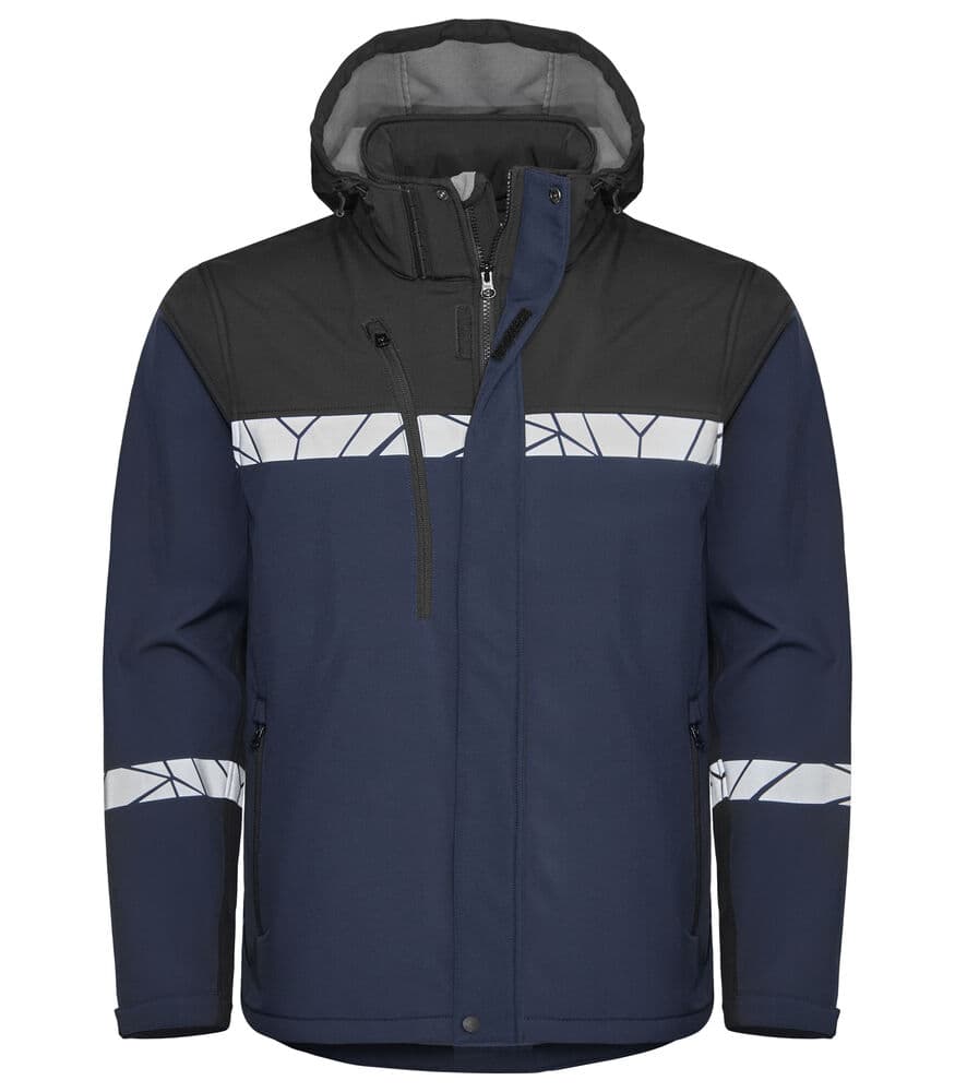 7414 VESTE SHELL coloris Marine / Noir