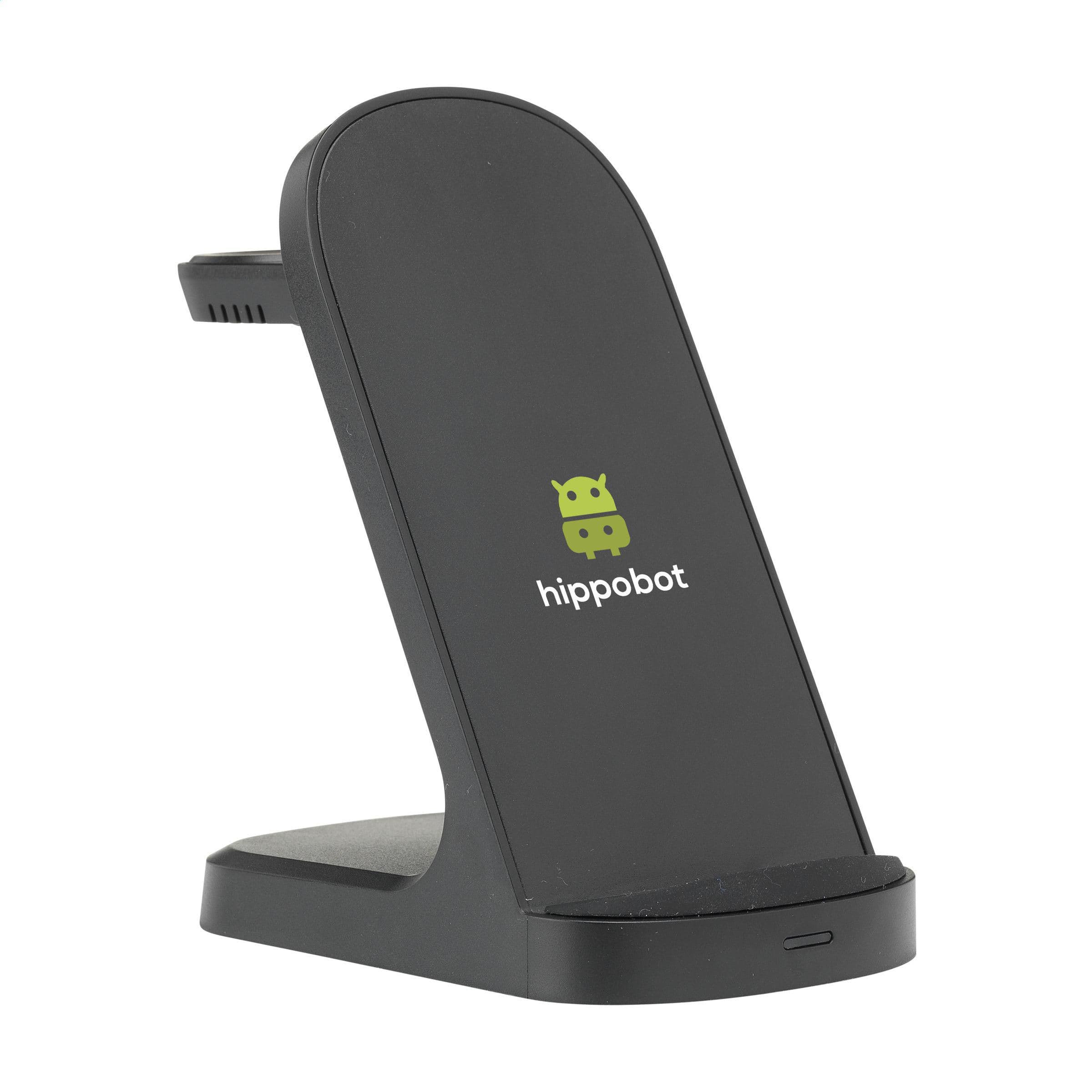 Support chargeur sans fil Triple-Up RCS ABS recyclé