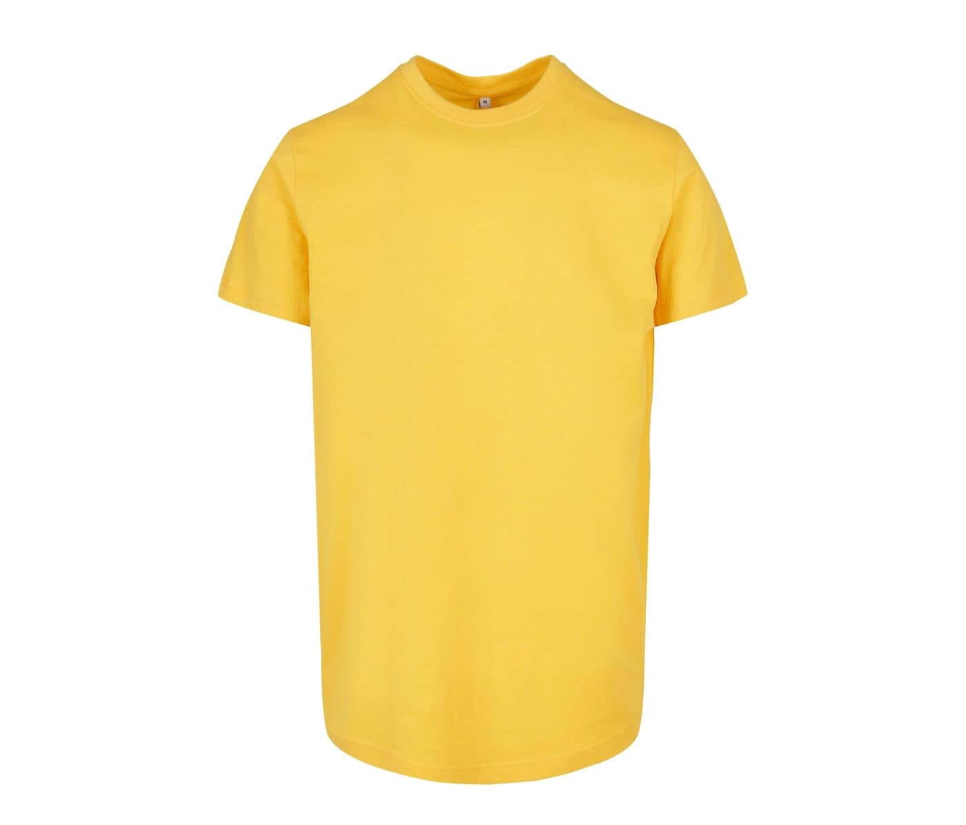 BASIC ROUND NECK T-SHIRT coloris Jaune Taxi
