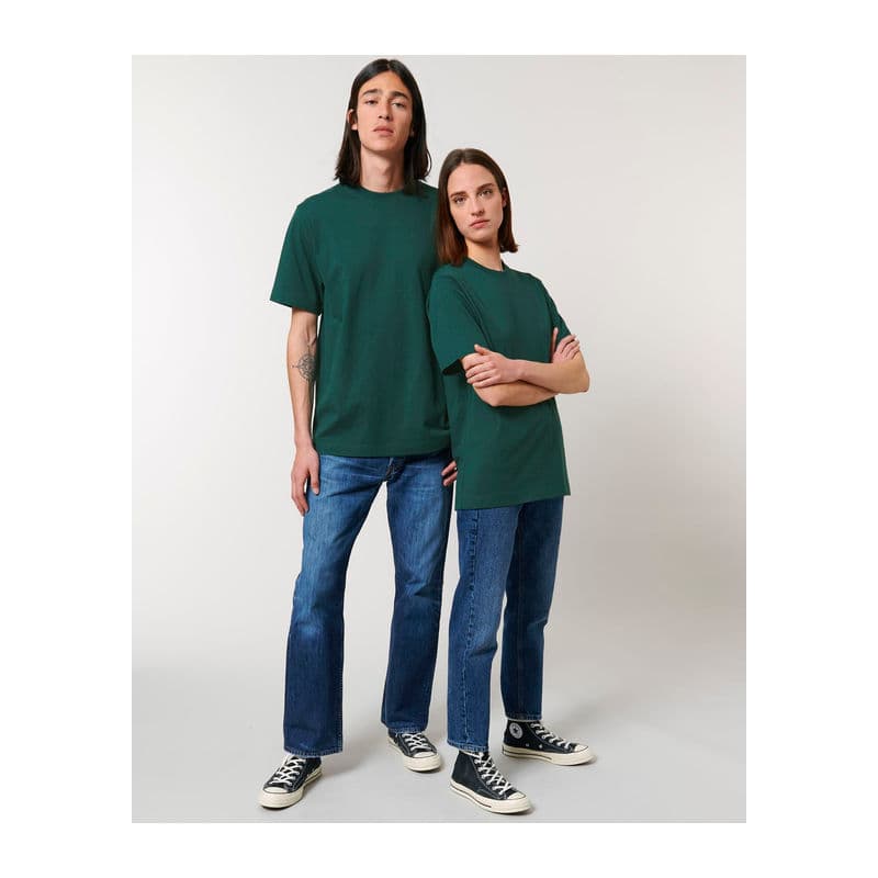 Freestyler unisex heavy weight t-shirt coloris Vert Glazed