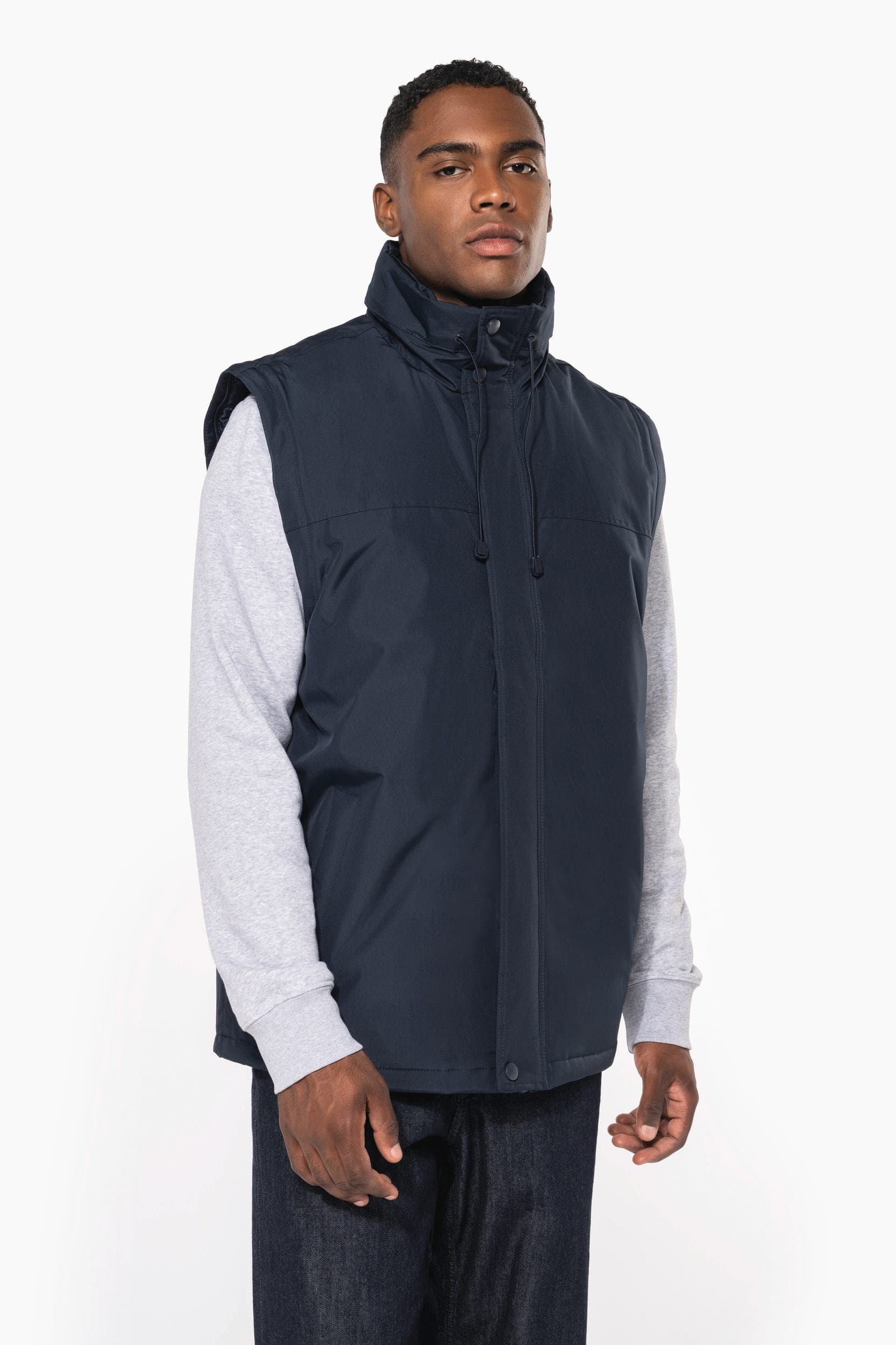 Blouson manches amovibles homme en situation