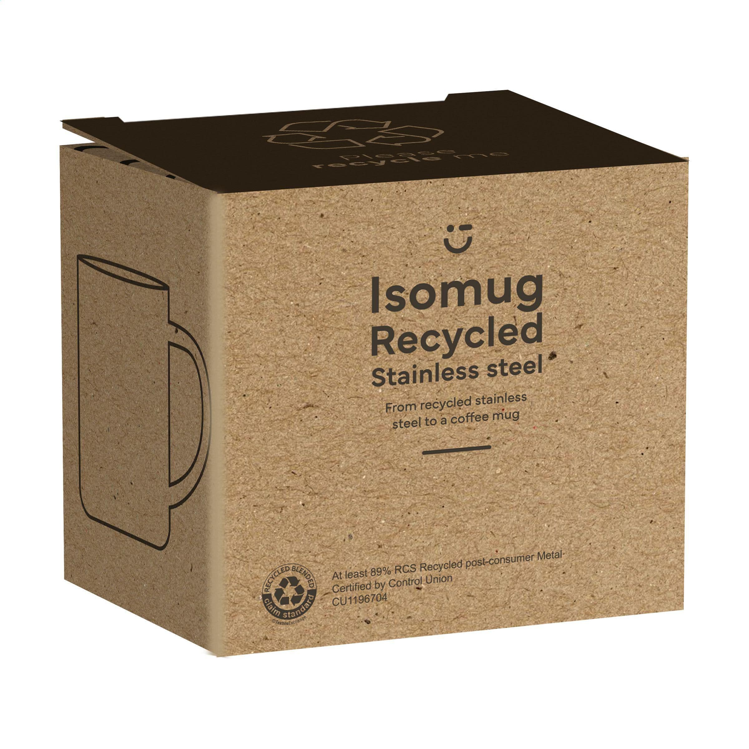 Mug IsoMug acier recyclé RCS 300 ml en situation