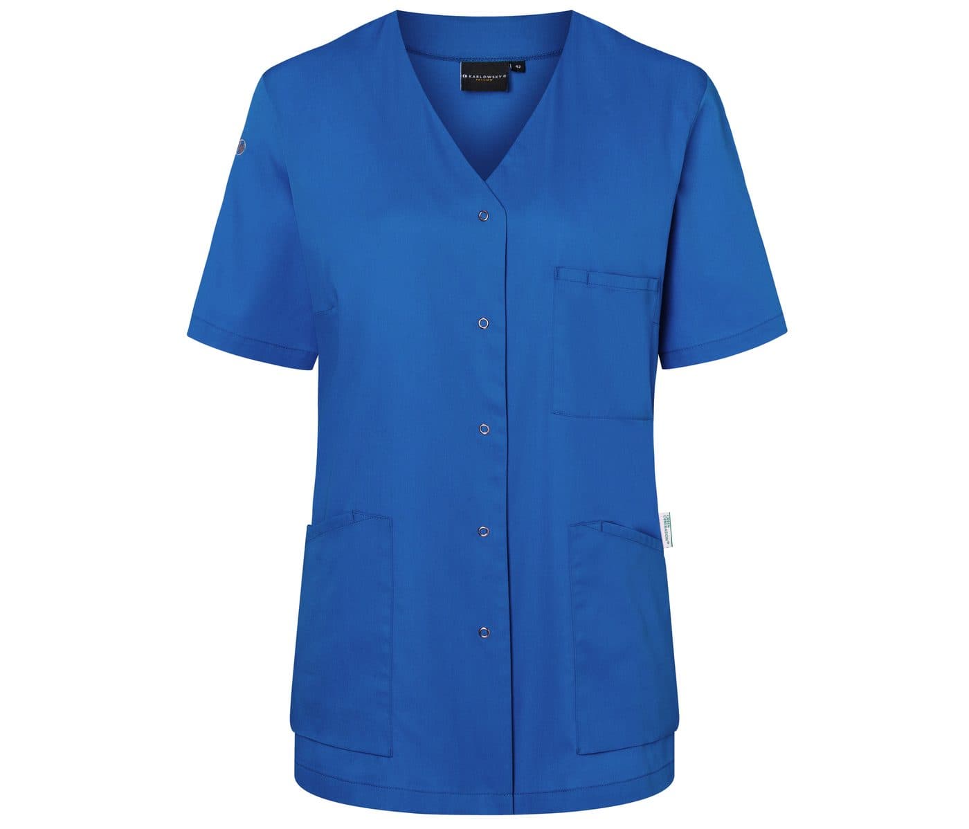 SHORT-SLEEVE LADIES' TUNIC ESSENTIAL coloris Bleu roi