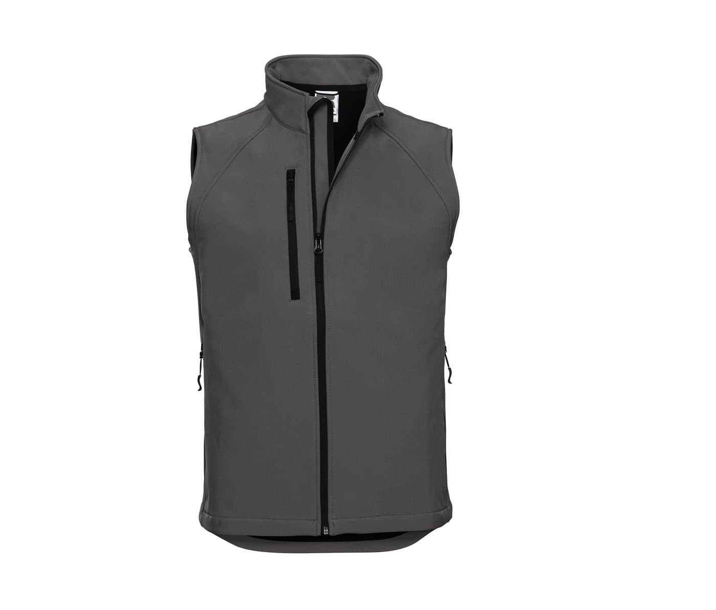 MEN'S SOFTSHELL GILET coloris Titane