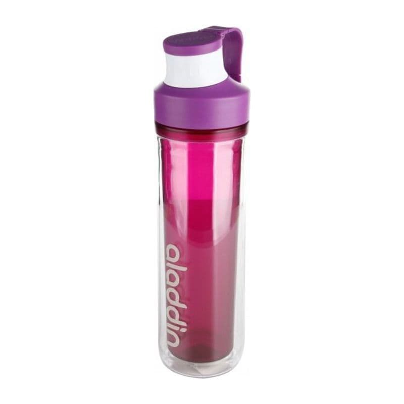 Bouteille d'eau à double paroi 0,5L coloris Violet