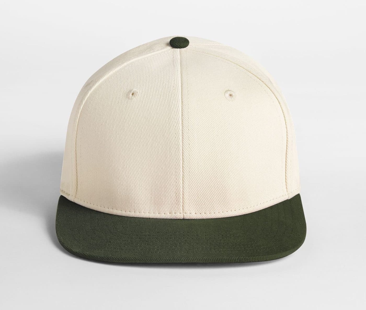 CONTRAST FLAT PEAK 6 PANEL CAP