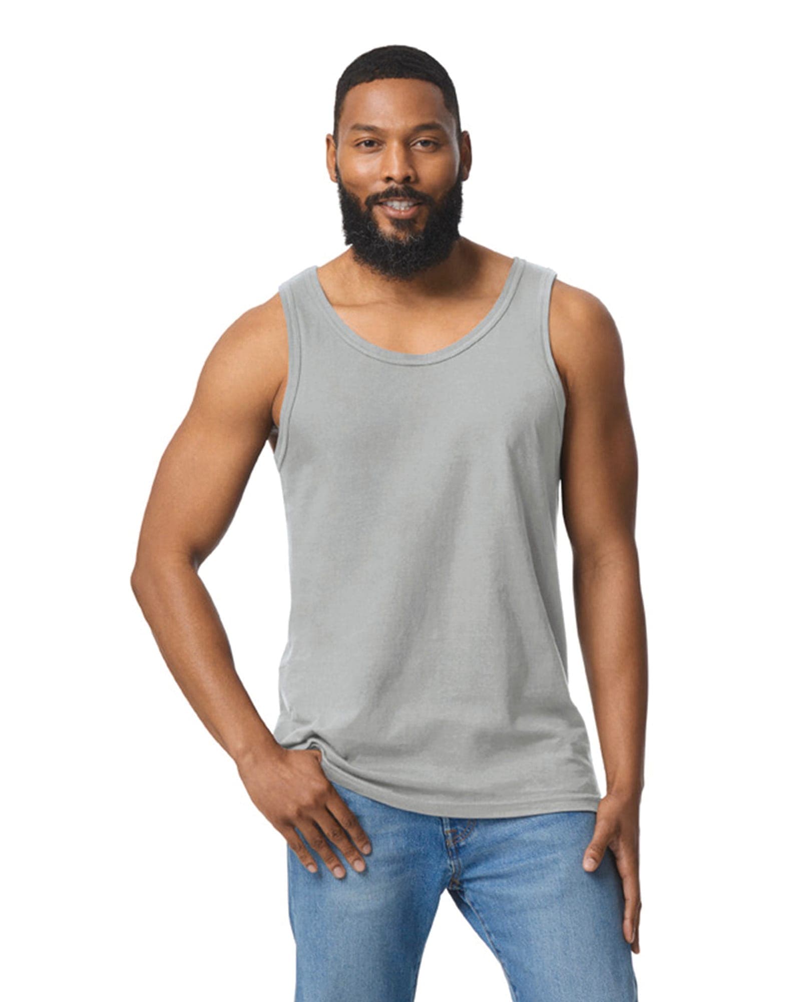 Débardeur homme Softstyle en situation