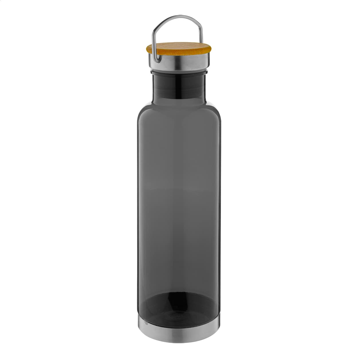 Bouteille en tritan coloris Gris foncé
