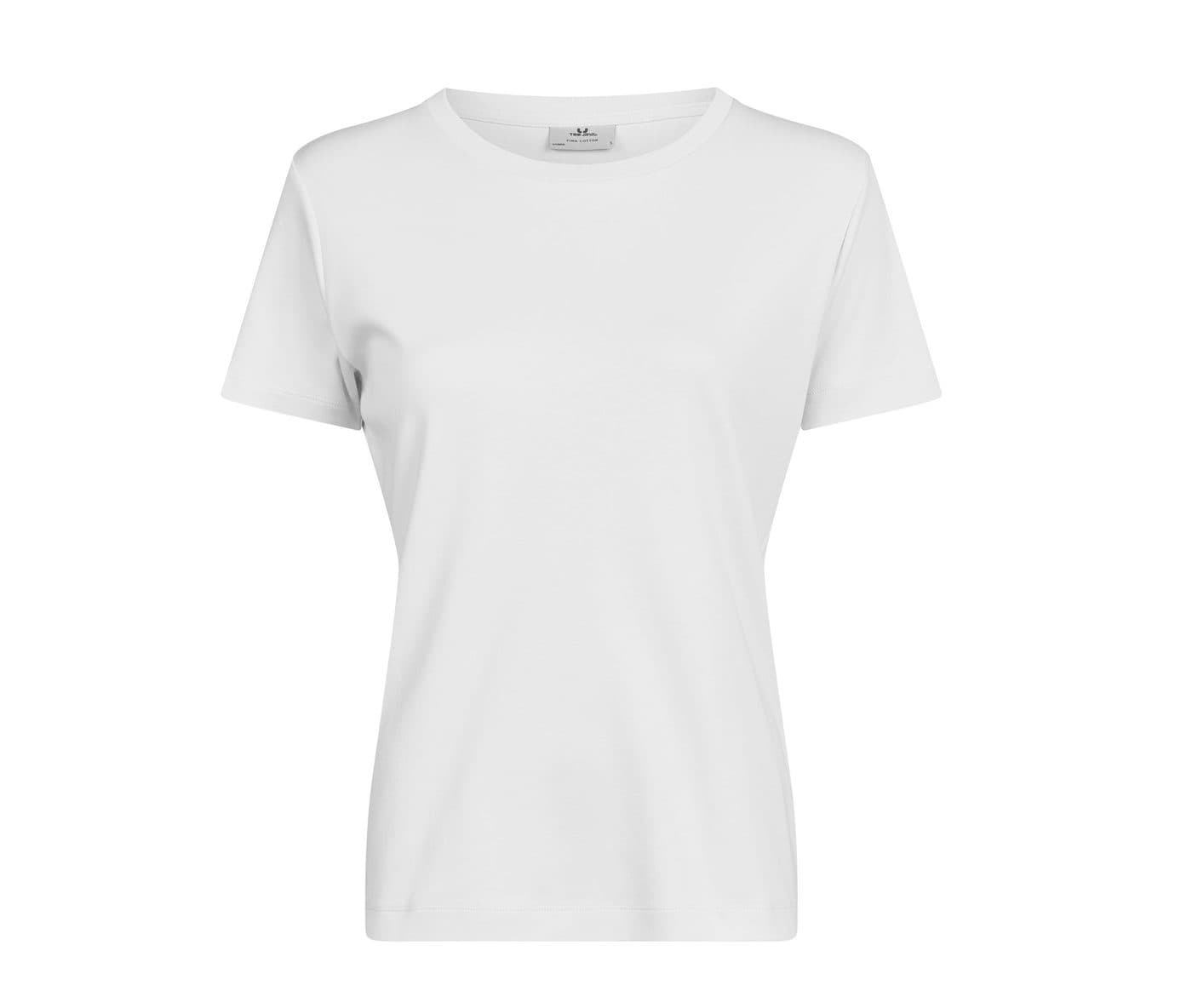 WOMEN’S PIMA COTTON TEE coloris Blanc