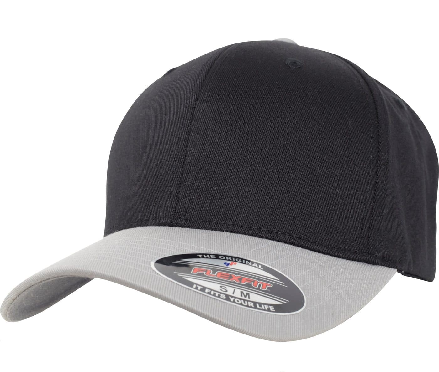 FLEXFIT WOOLY COMBED 2-TONE coloris Noir / Argent