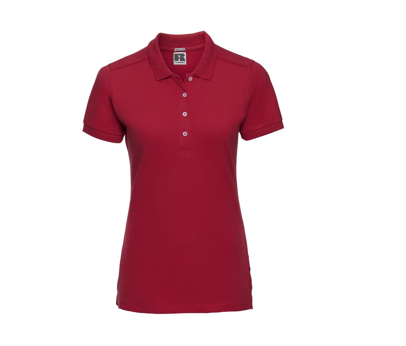 LADIES' FITTED STRETCH POLO coloris Rouge classique