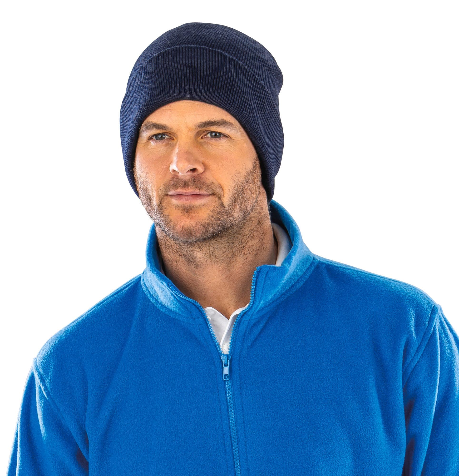 Bonnet en polyester recyclée en situation