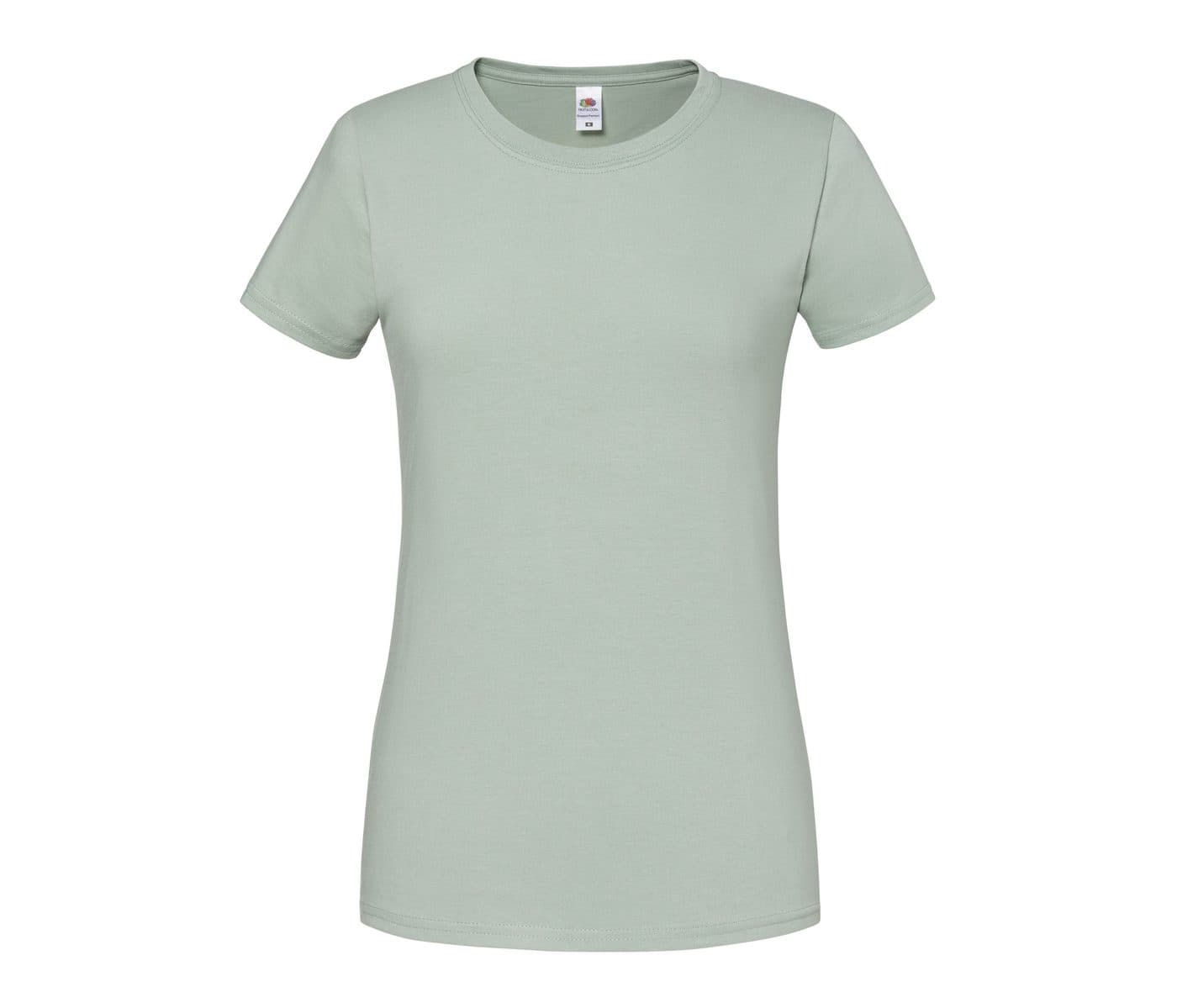 LADIES ICONIC 195 RINGSPUN PREMIUM T coloris Sauge