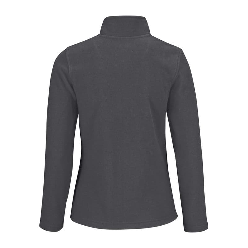 FULL ZIP MICRO-FLEECE WOMEN coloris Gris foncé