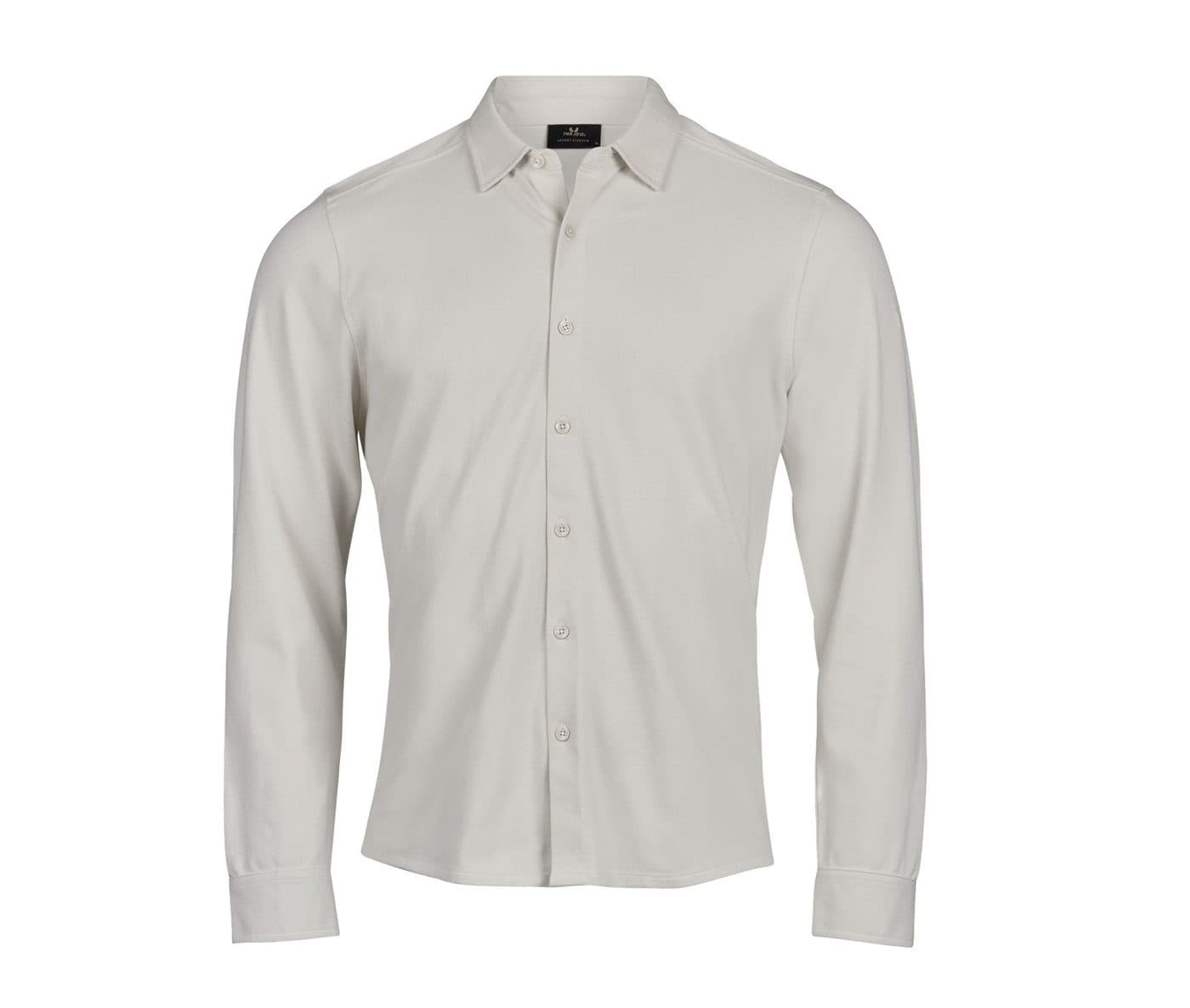 LUXURY STRETCH SHIRT coloris Gris ciment