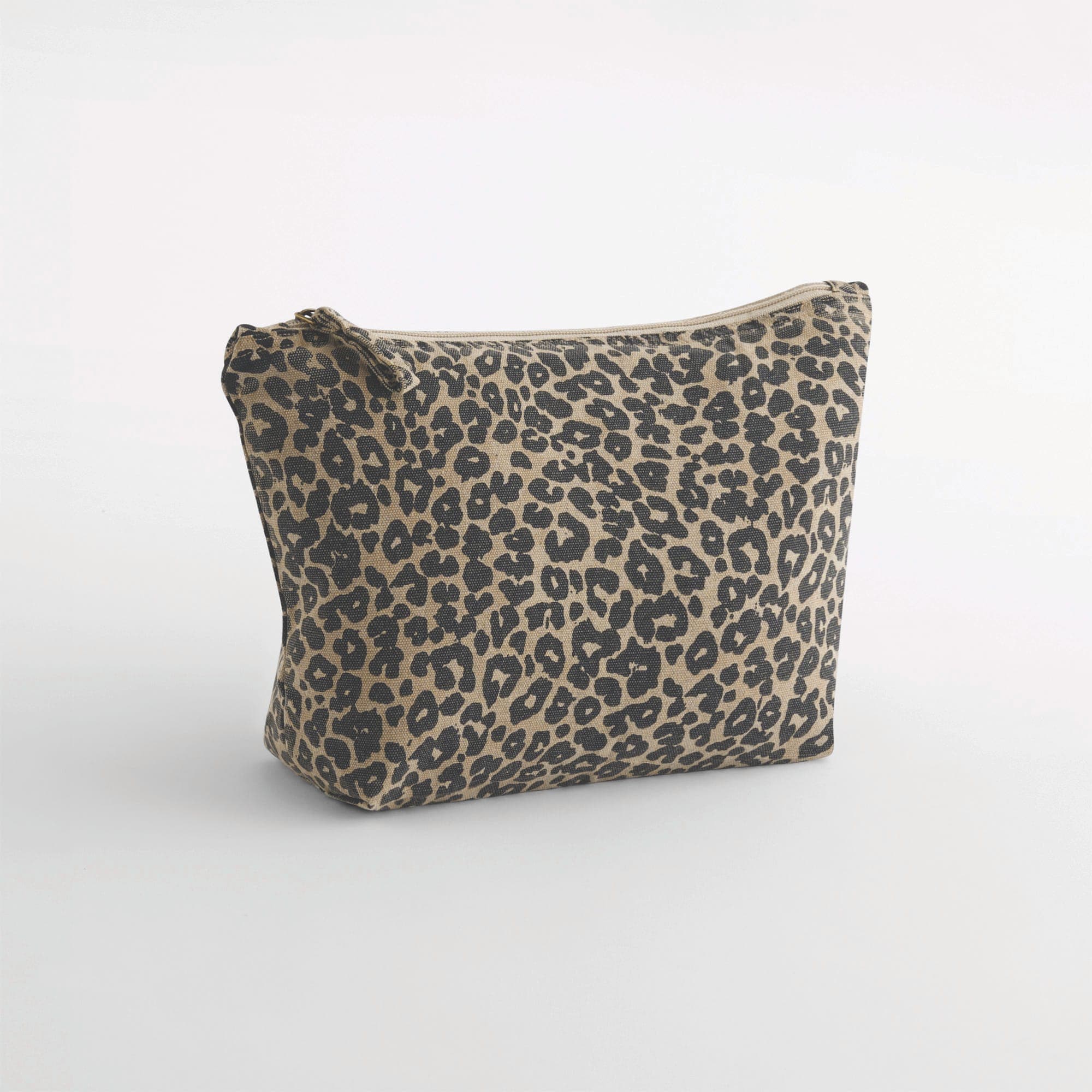 Pochette en toile imprimé léopard