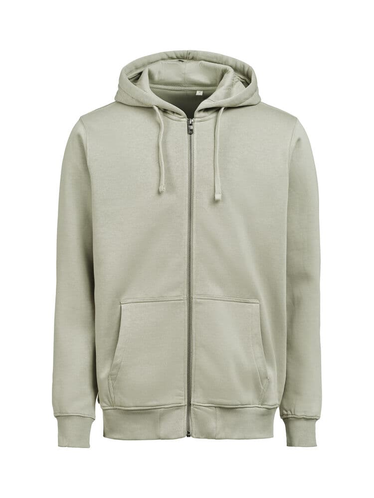UM Sweatshirt Fermeture Complète (OCS-RCS)  Coupe Regular Unisexe coloris Sauge