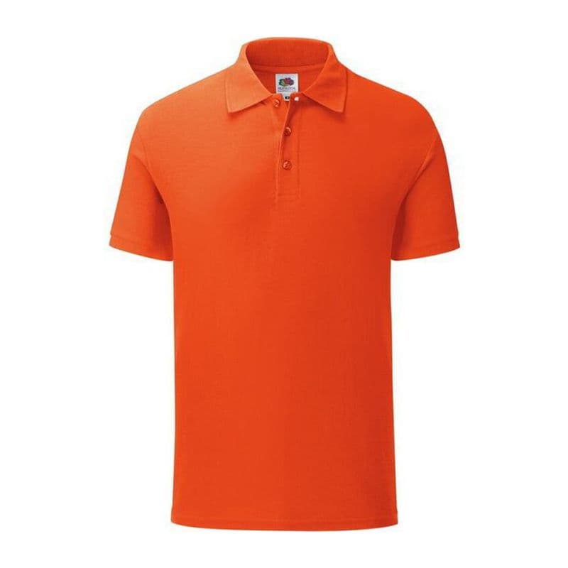 ICONIC POLO coloris Rouge flamme