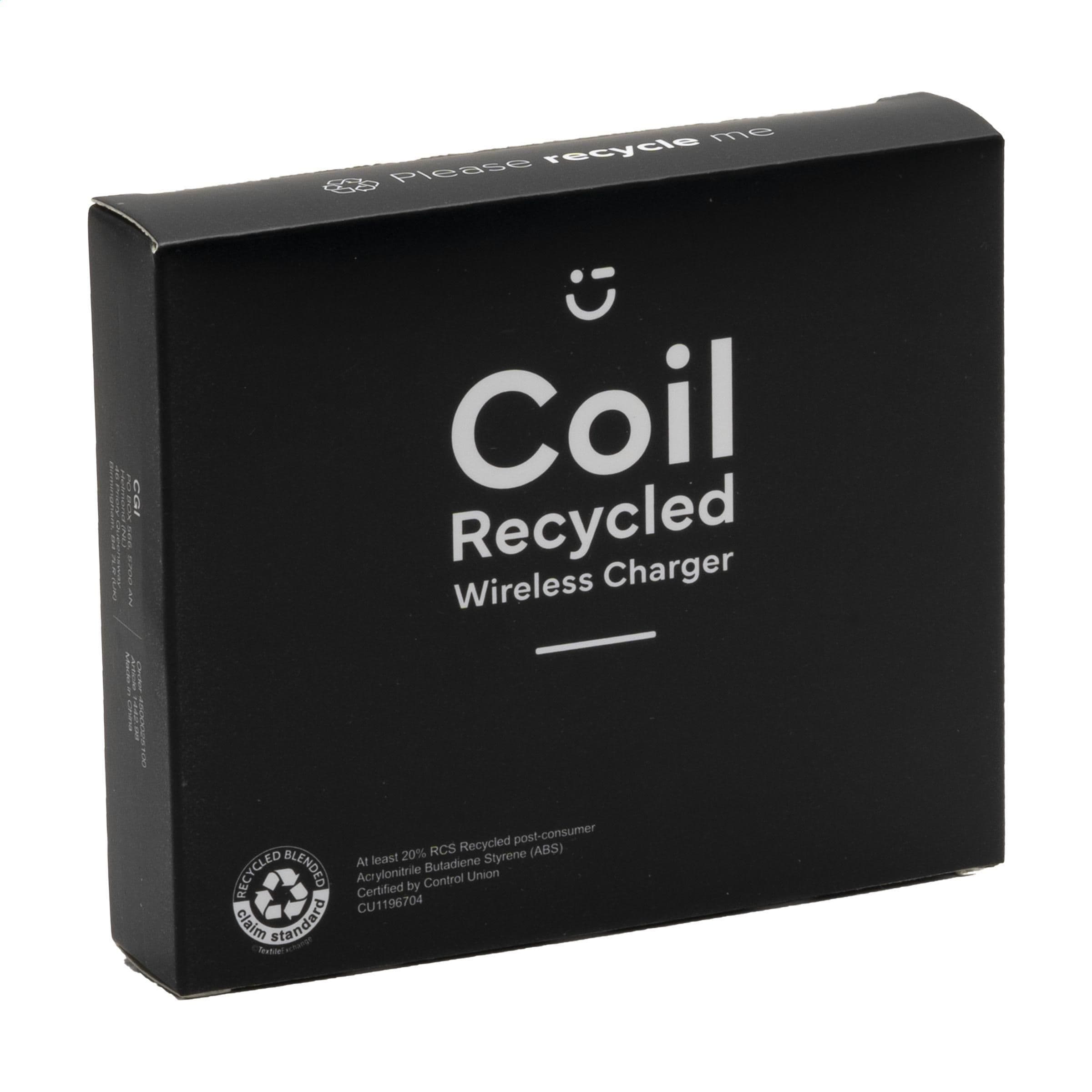 Chargeur sans fil Coil RCS recyclé en situation