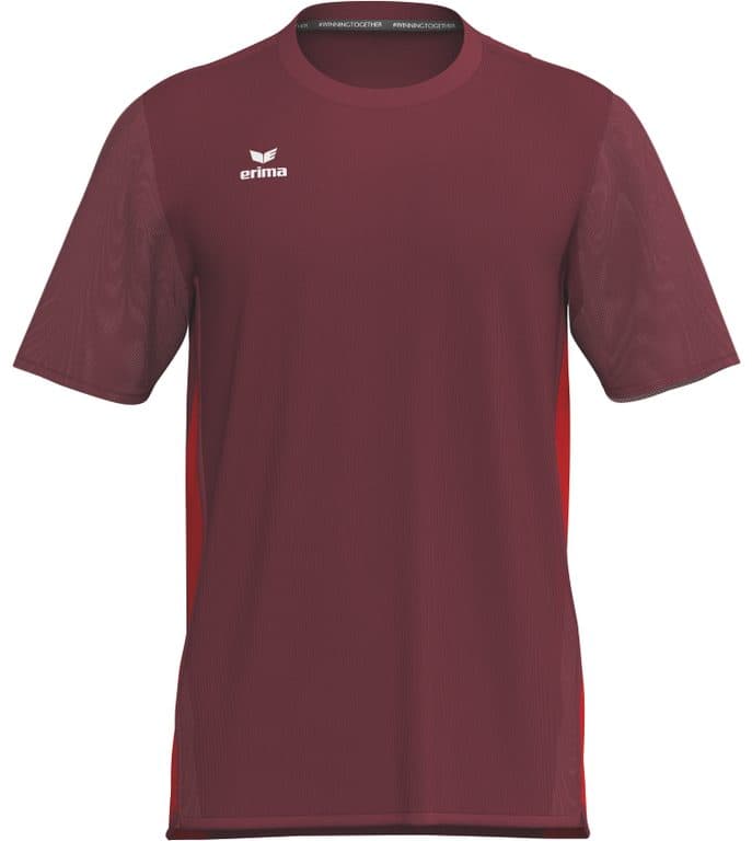 T&F WINGS T-Shirt function coloris Bordeaux / Rouge