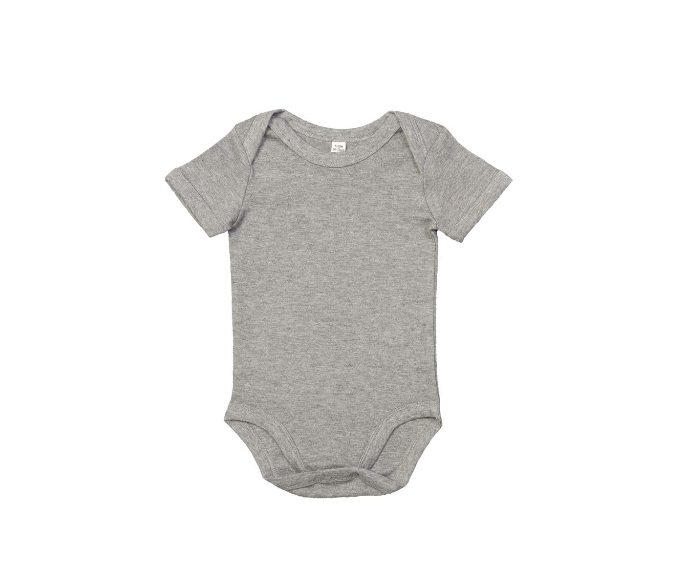 BABY BODYSUIT coloris Gris chiné