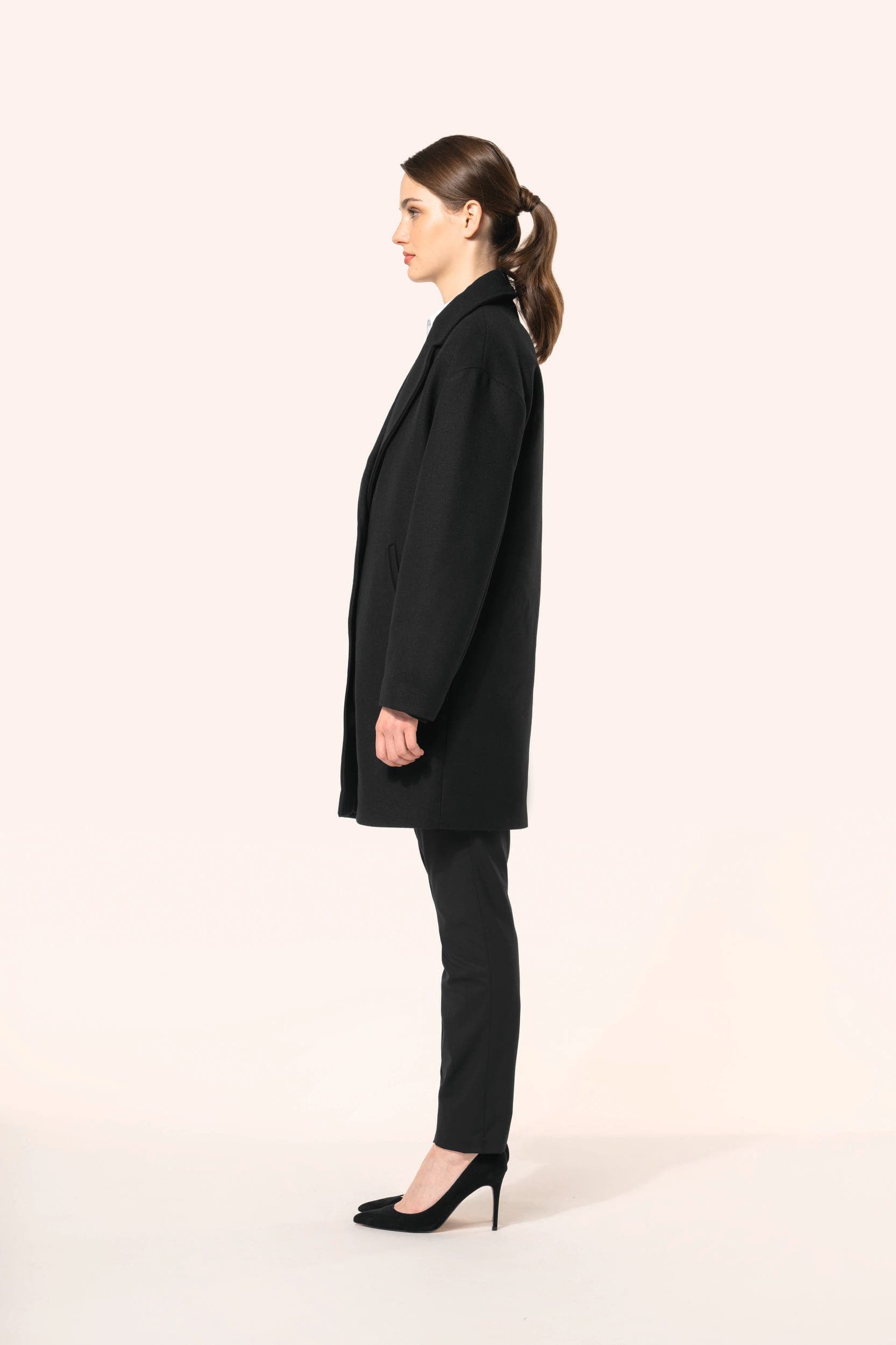 Manteau femme en situation